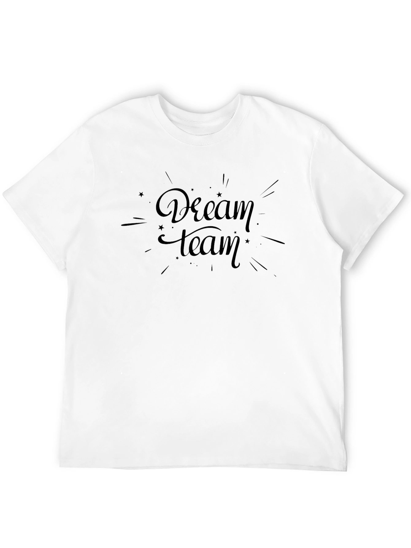 Dream Team Black Crew Neck T-Shirt
