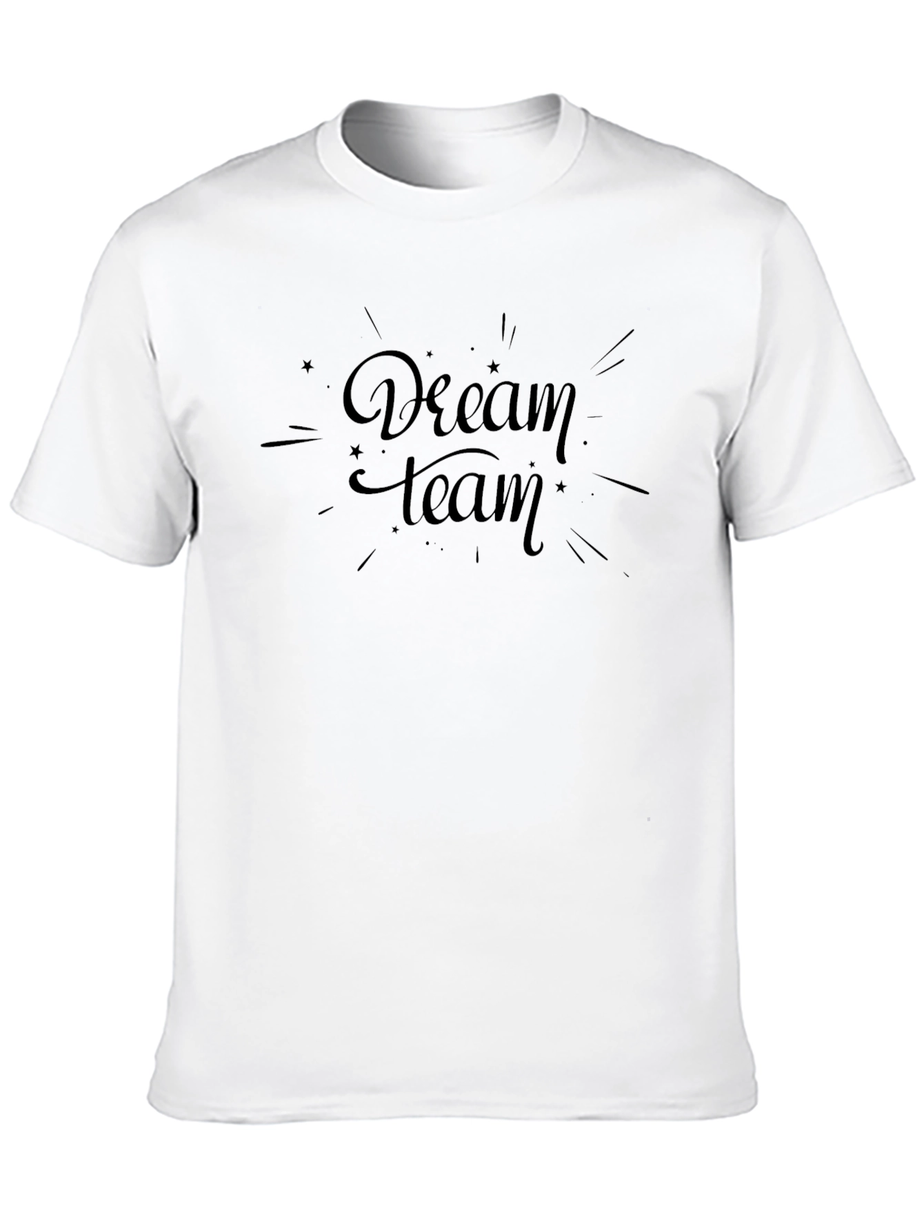 Dream Team Black Crew Neck T-Shirt