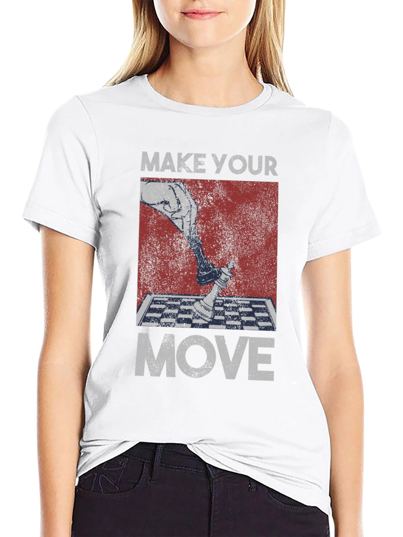 Make Your Move Chess Graphic T-Shirt