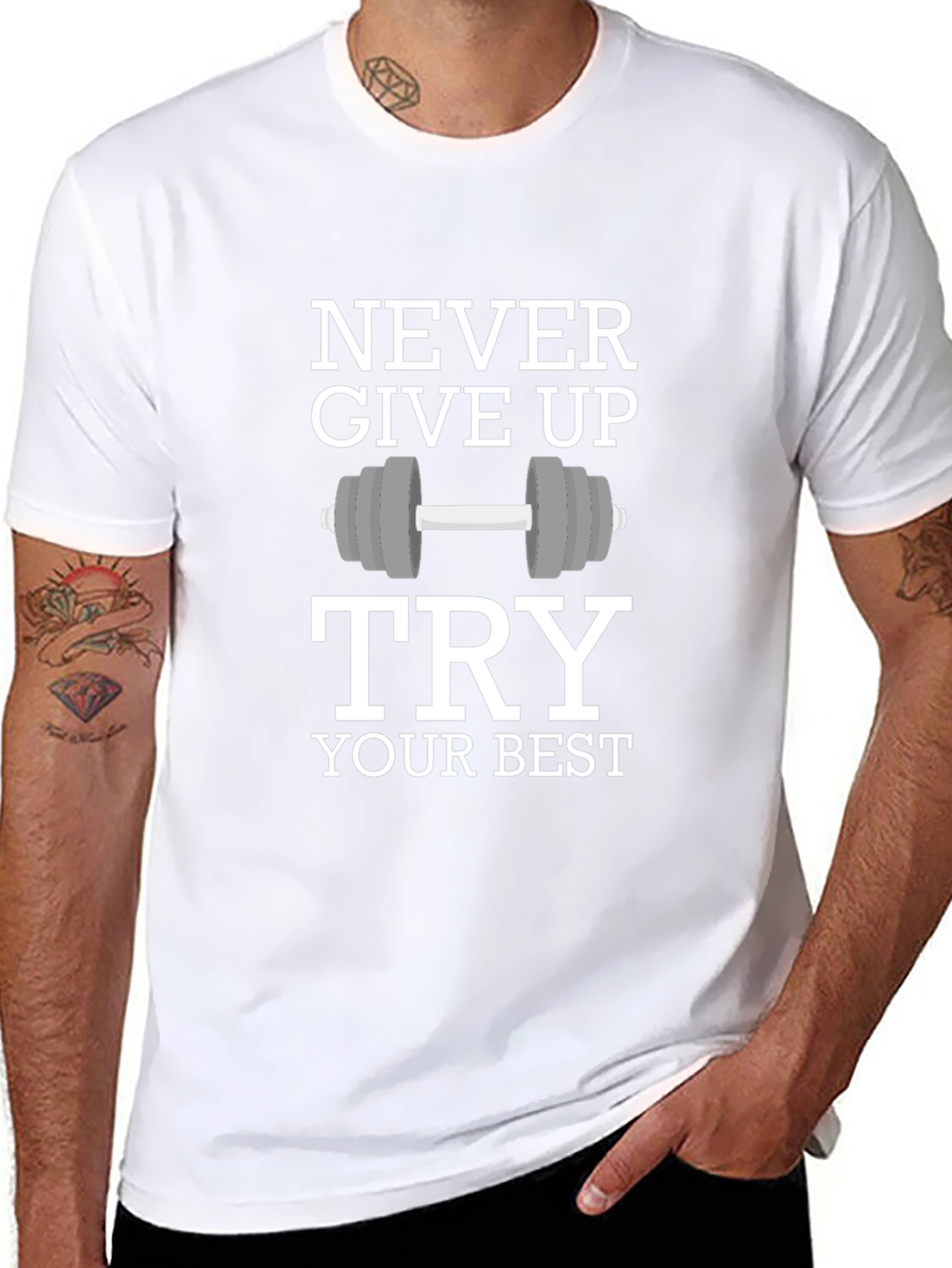 Never Give Up T-Shirt