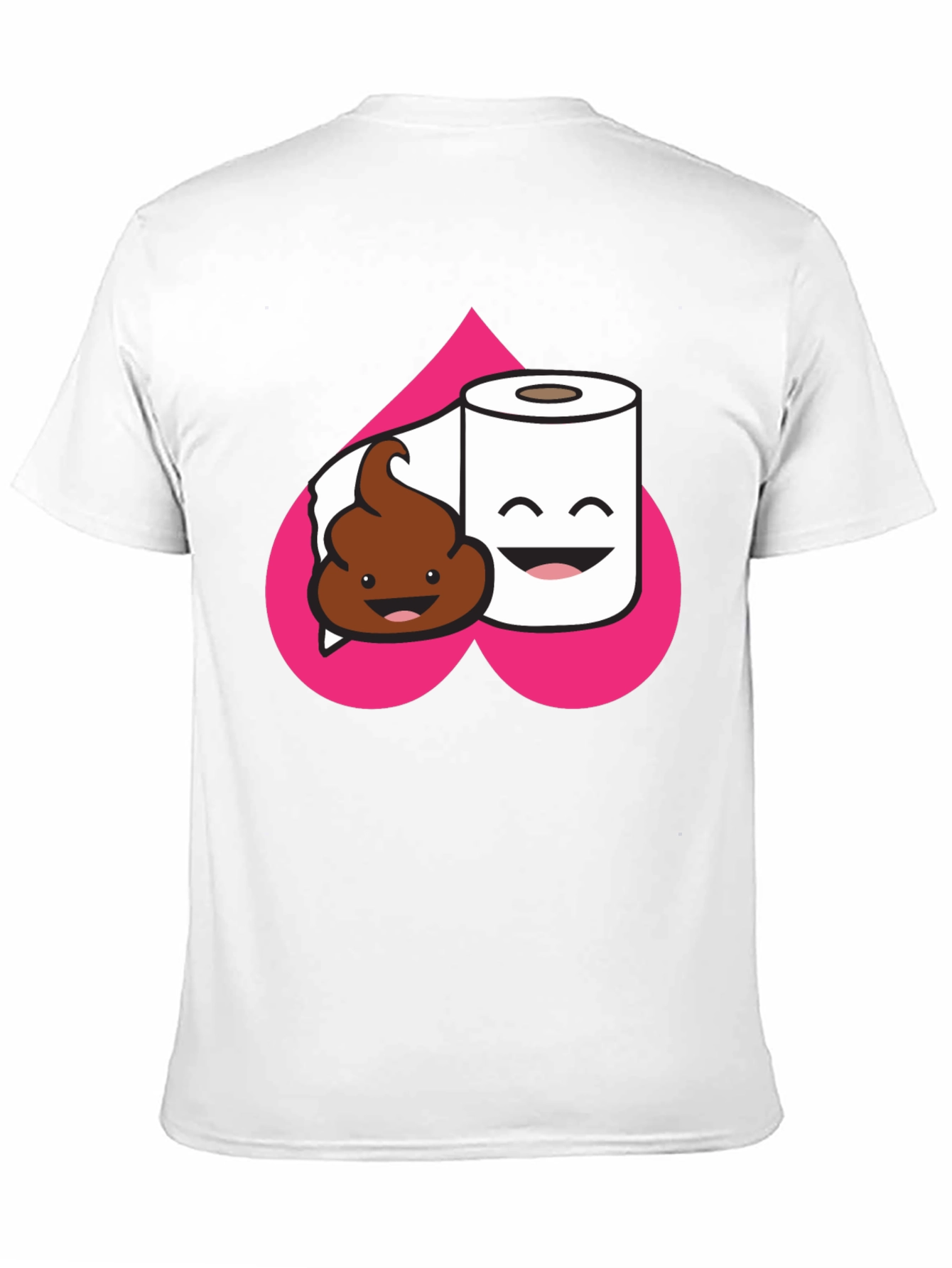 Poop & TP T-Shirt: Funny Graphic Tee