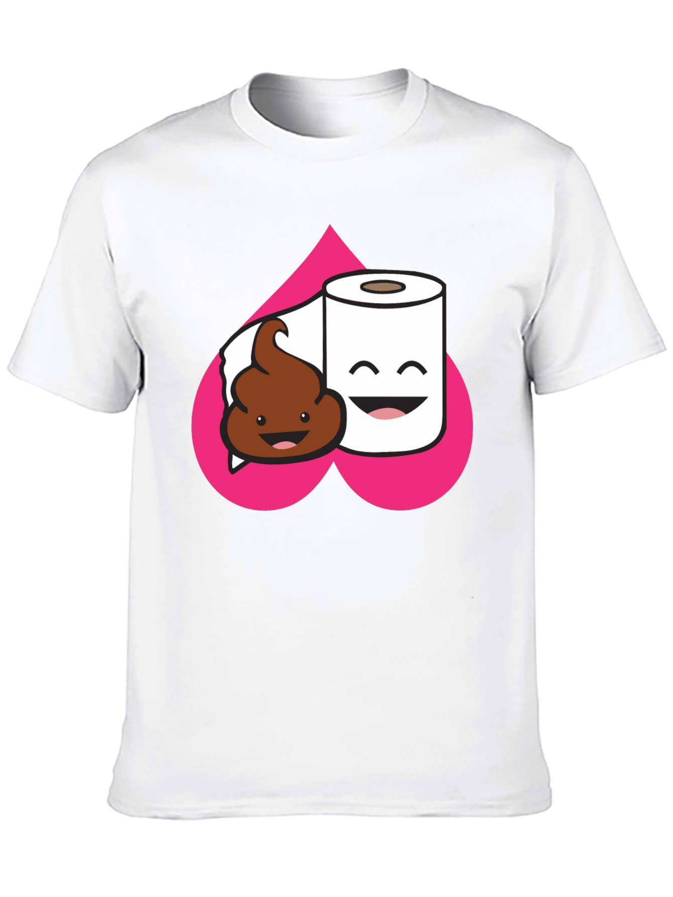 Poop & TP T-Shirt: Funny Graphic Tee