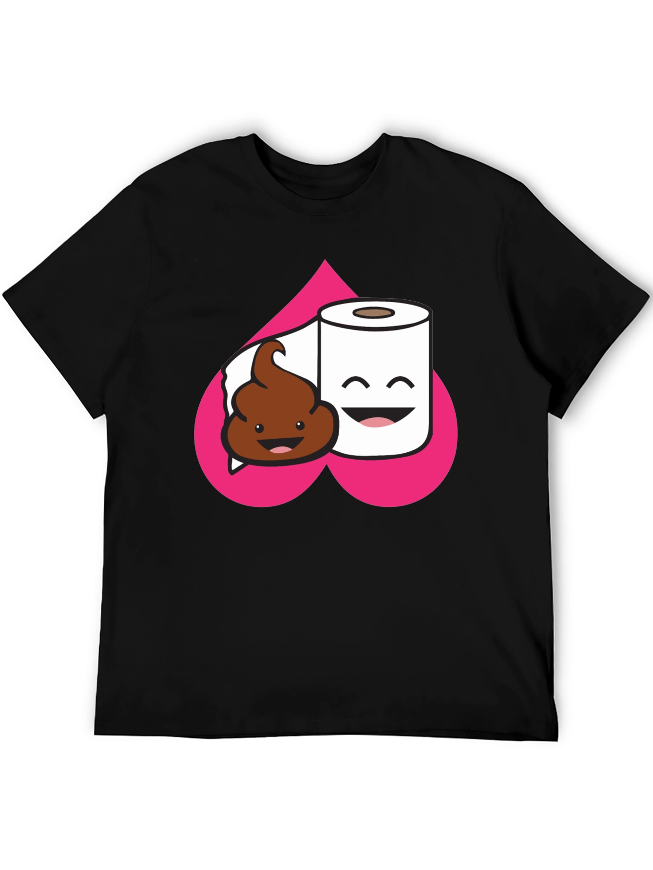 Poop & TP T-Shirt: Funny Graphic Tee