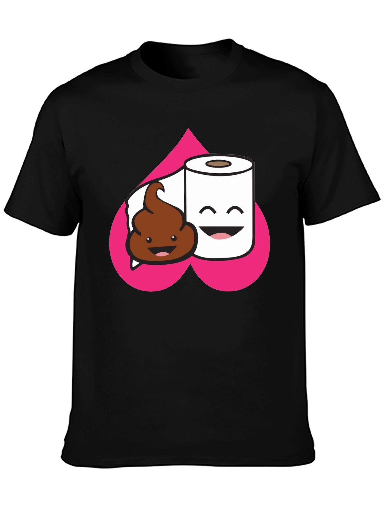 Poop & TP T-Shirt: Funny Graphic Tee