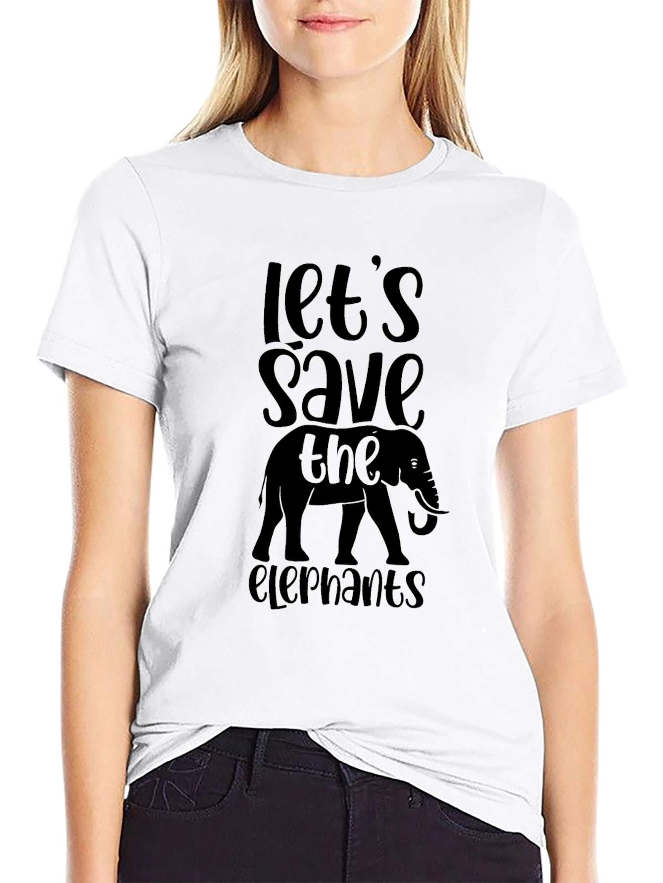 Save the Elephants Graphic Tee