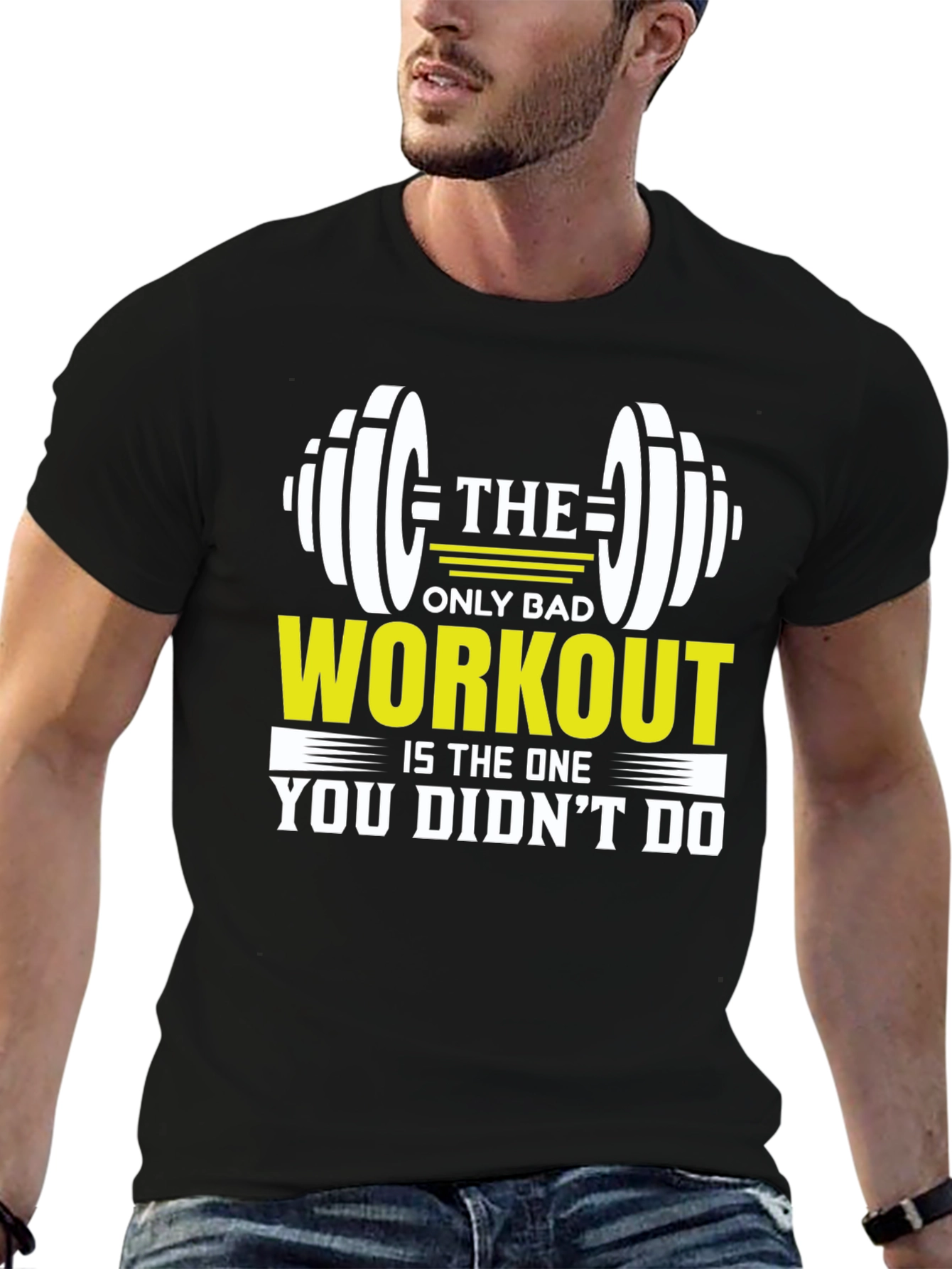 Workout Motivation T-Shirt - Gym Fitness Apparel