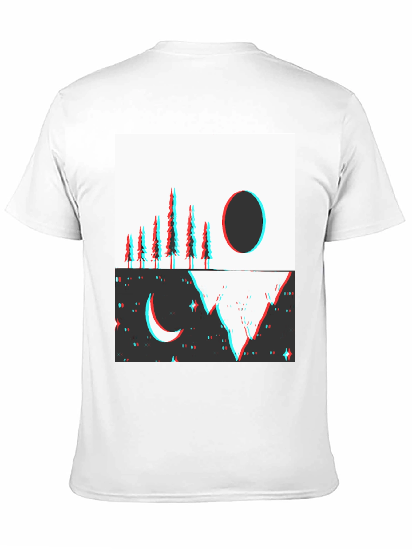 Abstract Day & Night T-Shirt
