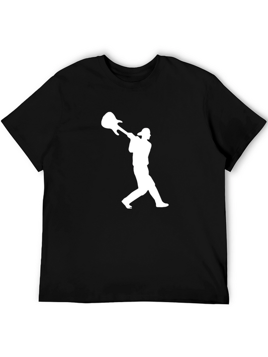 Guitar Smash T-Shirt - Rock and Roll Tee