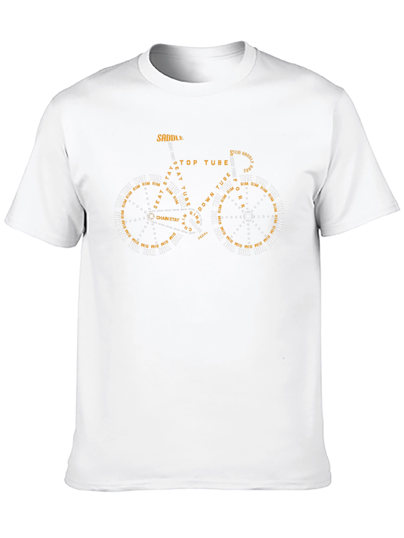 Cycling Typography T-Shirt