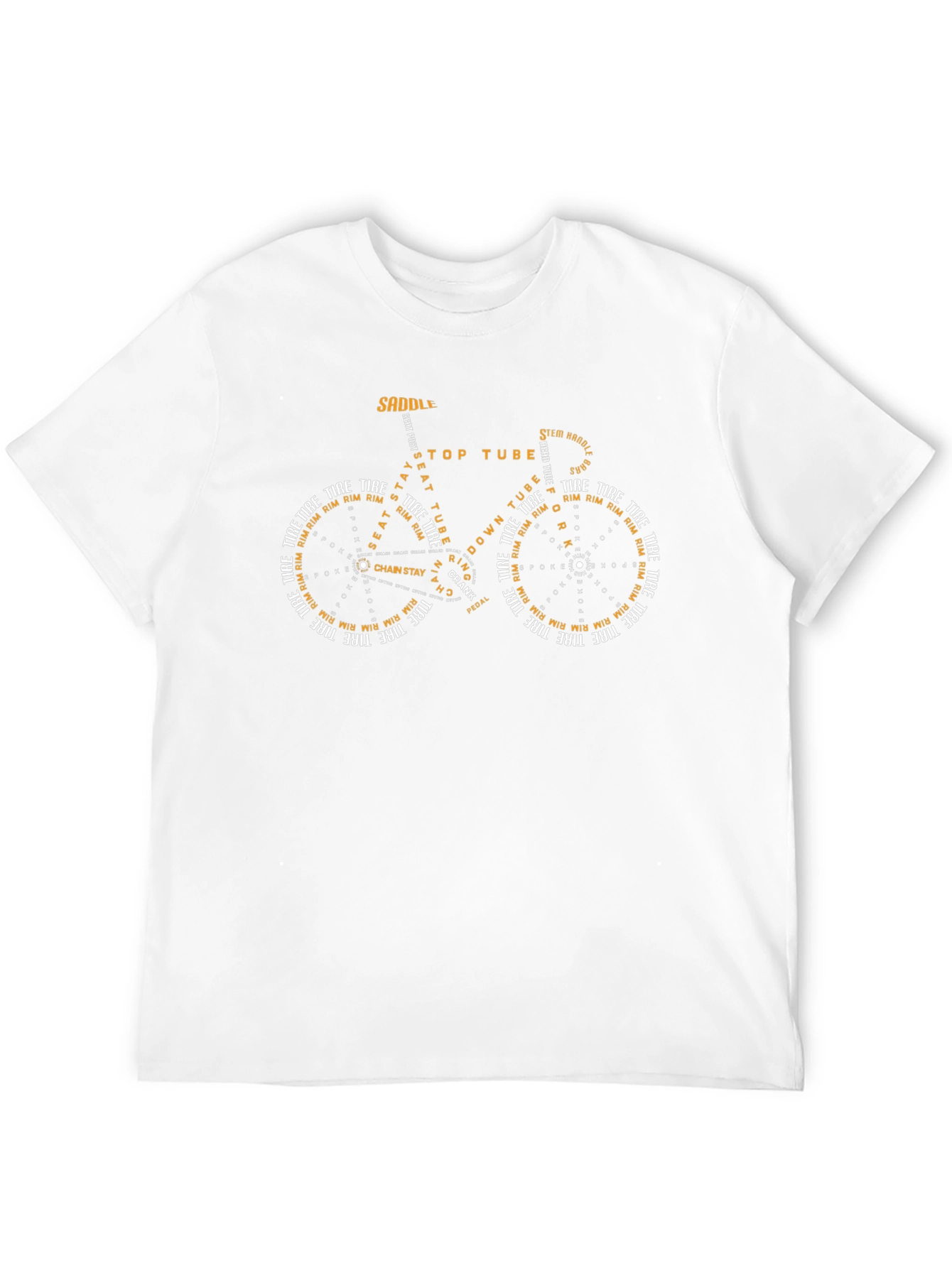 Cycling Typography T-Shirt