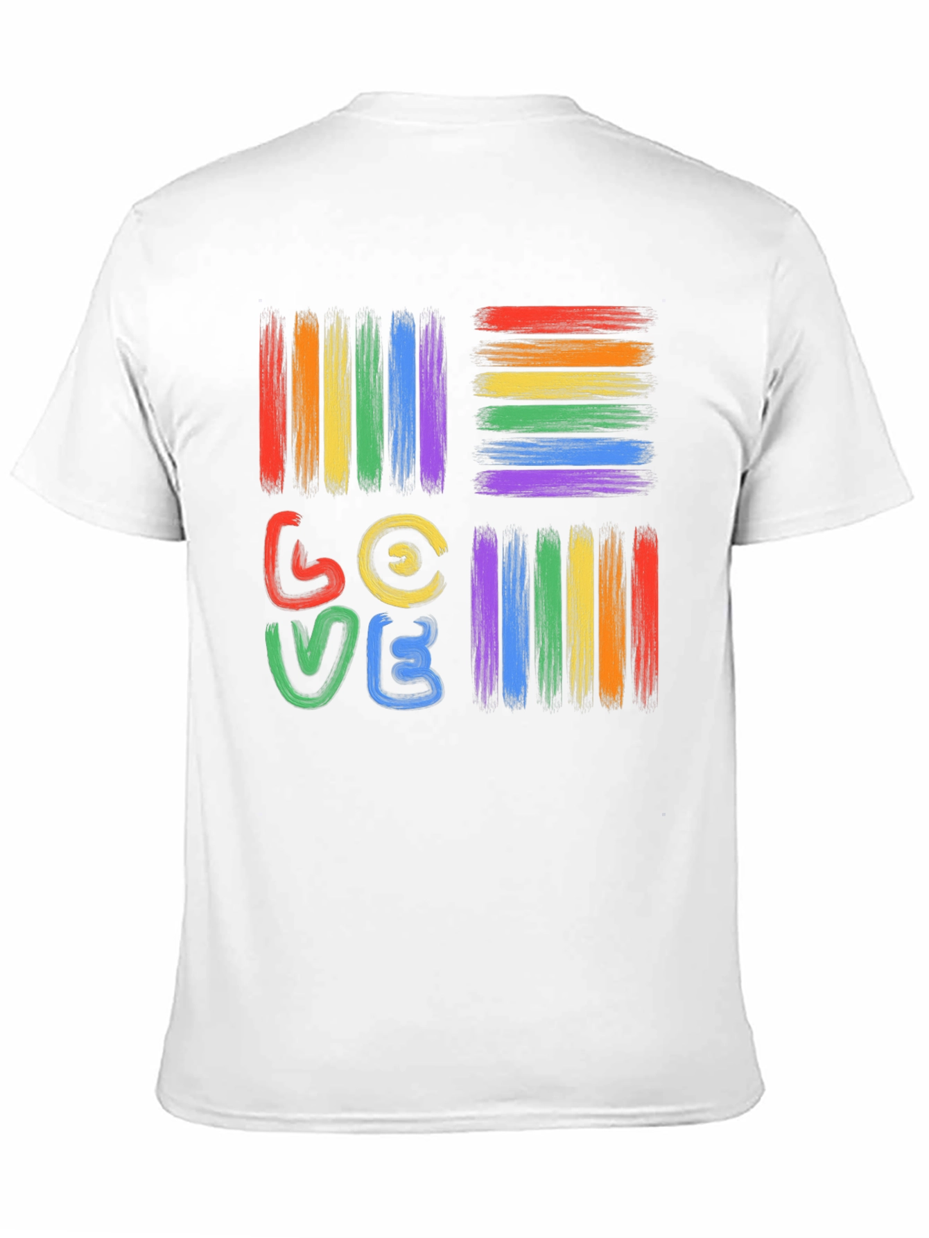 Pride Love T-Shirt - Rainbow LGBT Graphic Tee