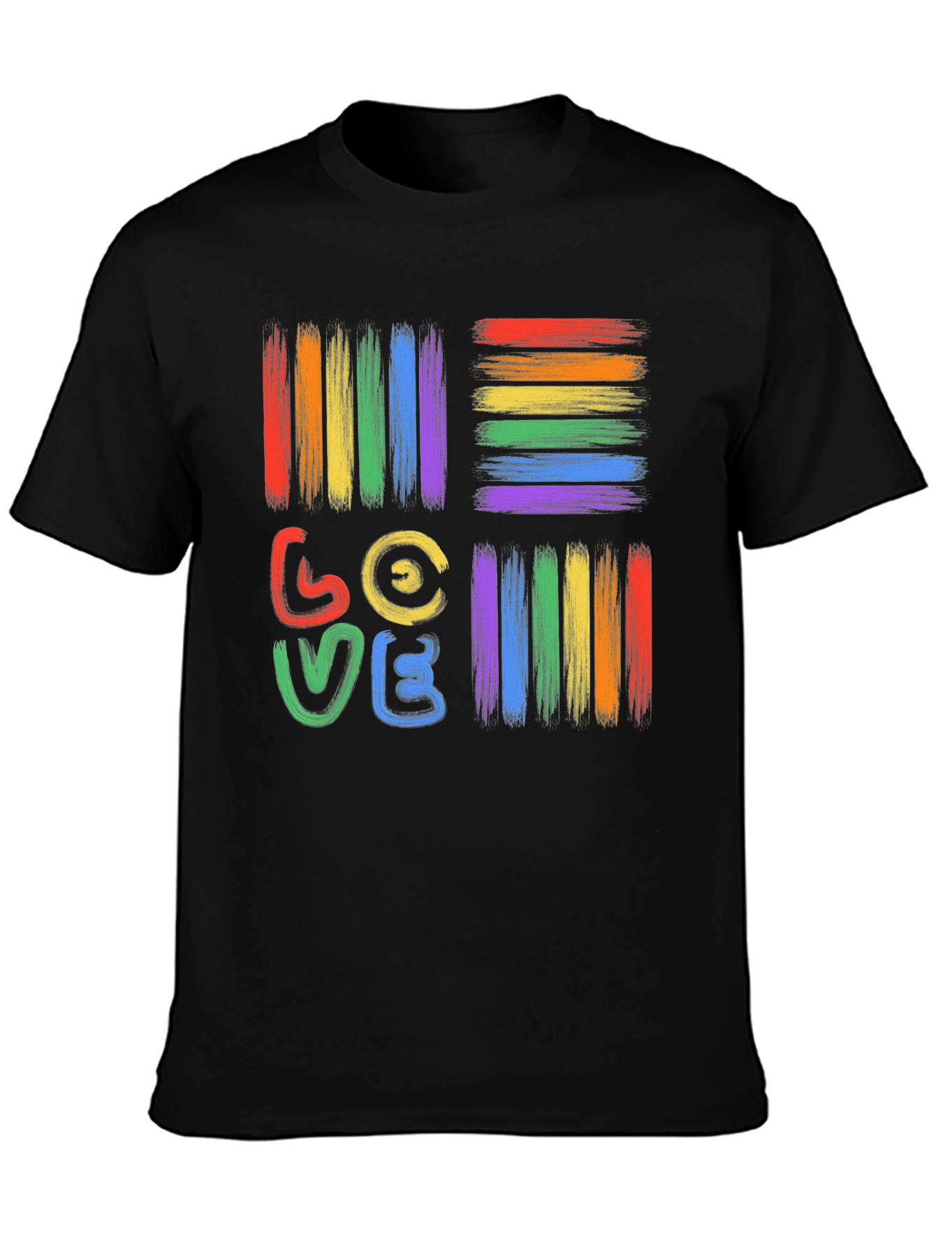 Pride Love T-Shirt - Rainbow LGBT Graphic Tee