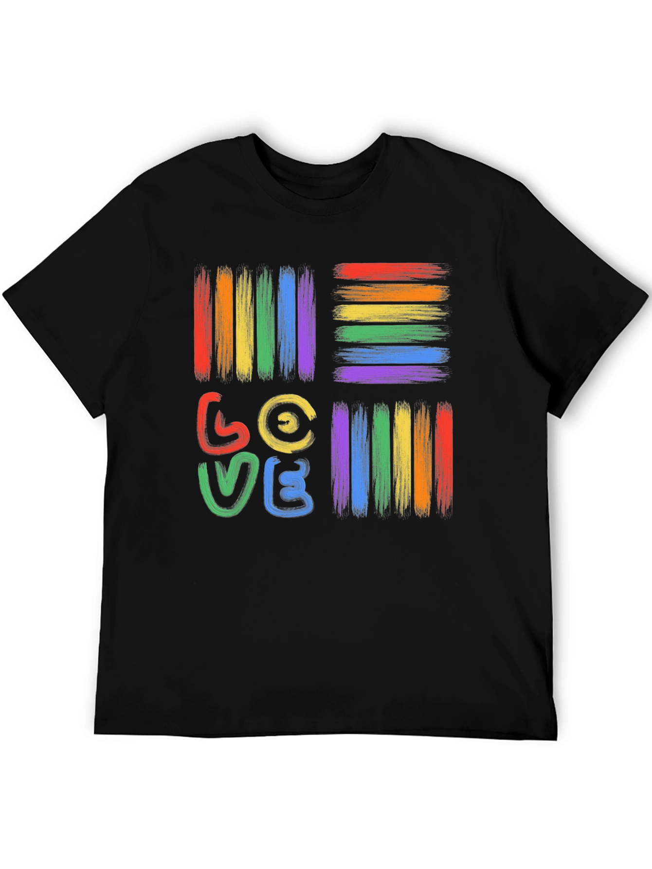 Pride Love T-Shirt - Rainbow LGBT Graphic Tee