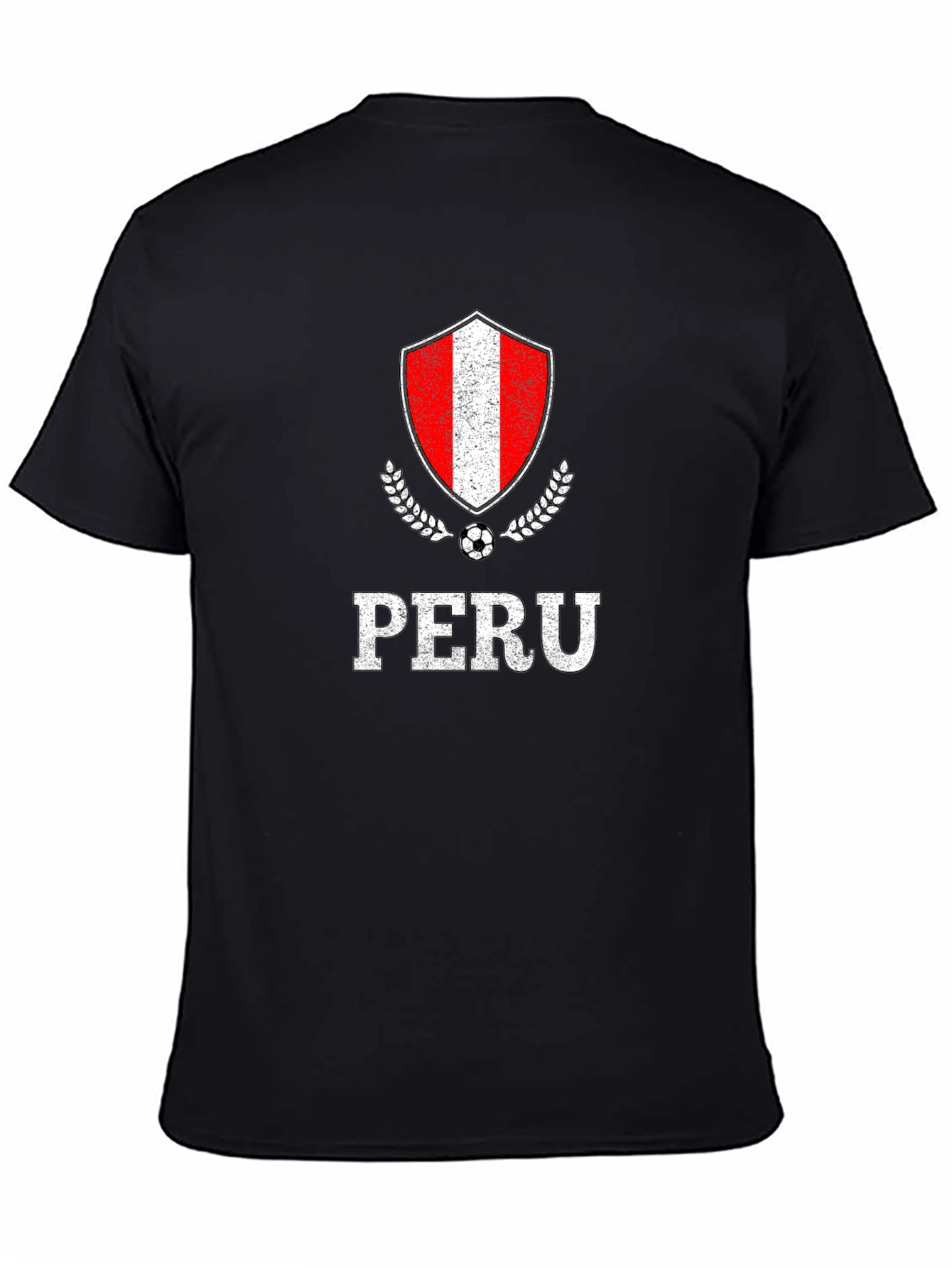 Peru Soccer T-Shirt Peruvian National Football Team Tee