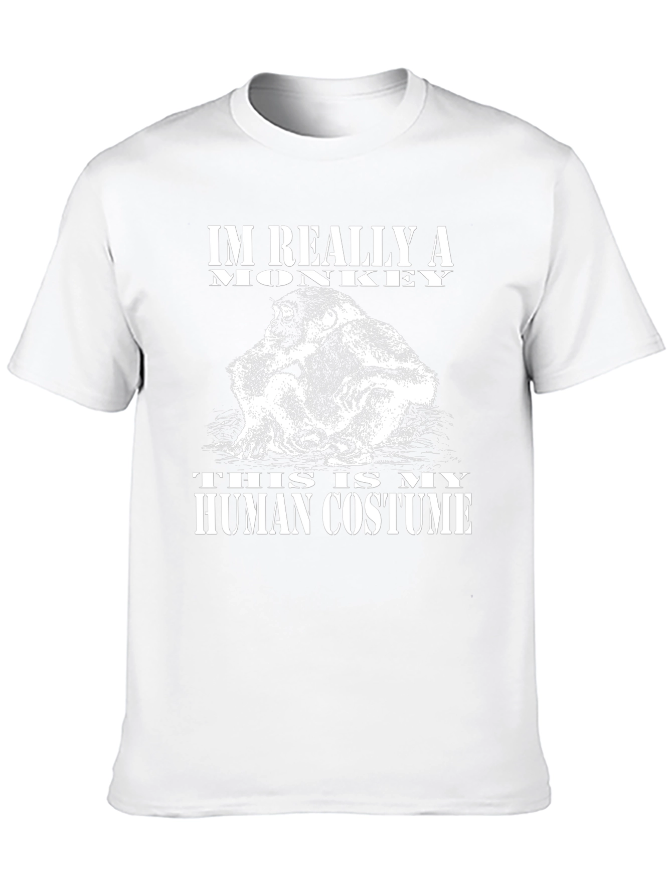 Im Really A Monkey Funny T-Shirt