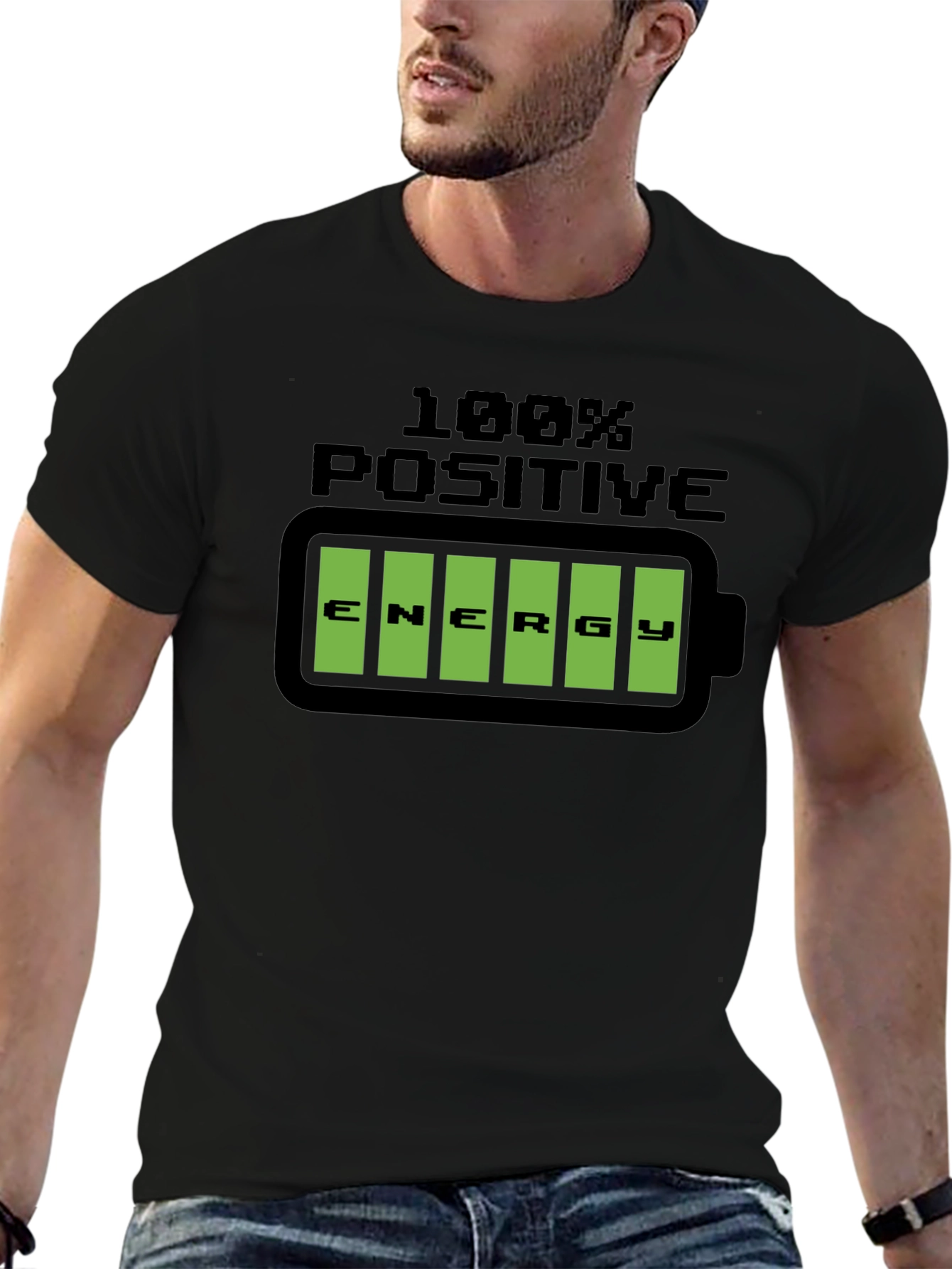 100% Positive Energy T-Shirt - Graphic Tee