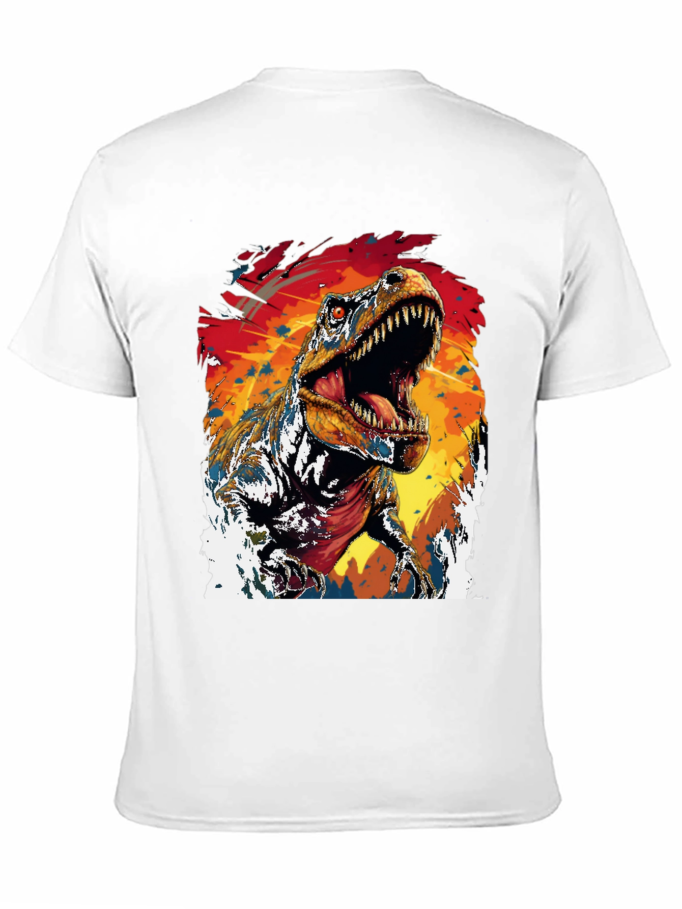 Dino Roar Graphic Tee - Black T-Shirt
