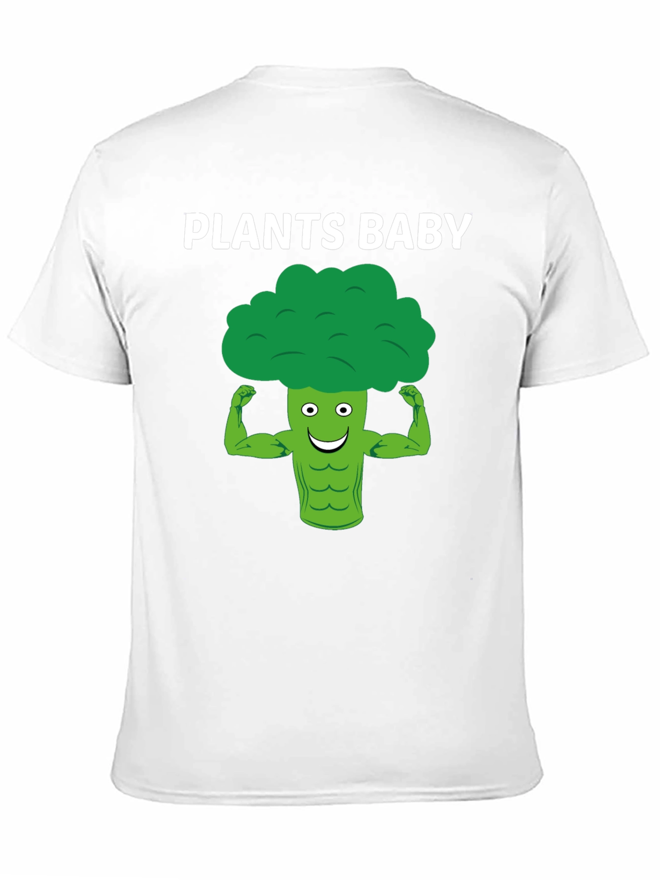 Plants Baby Graphic Tee - Vegan Broccoli Power!