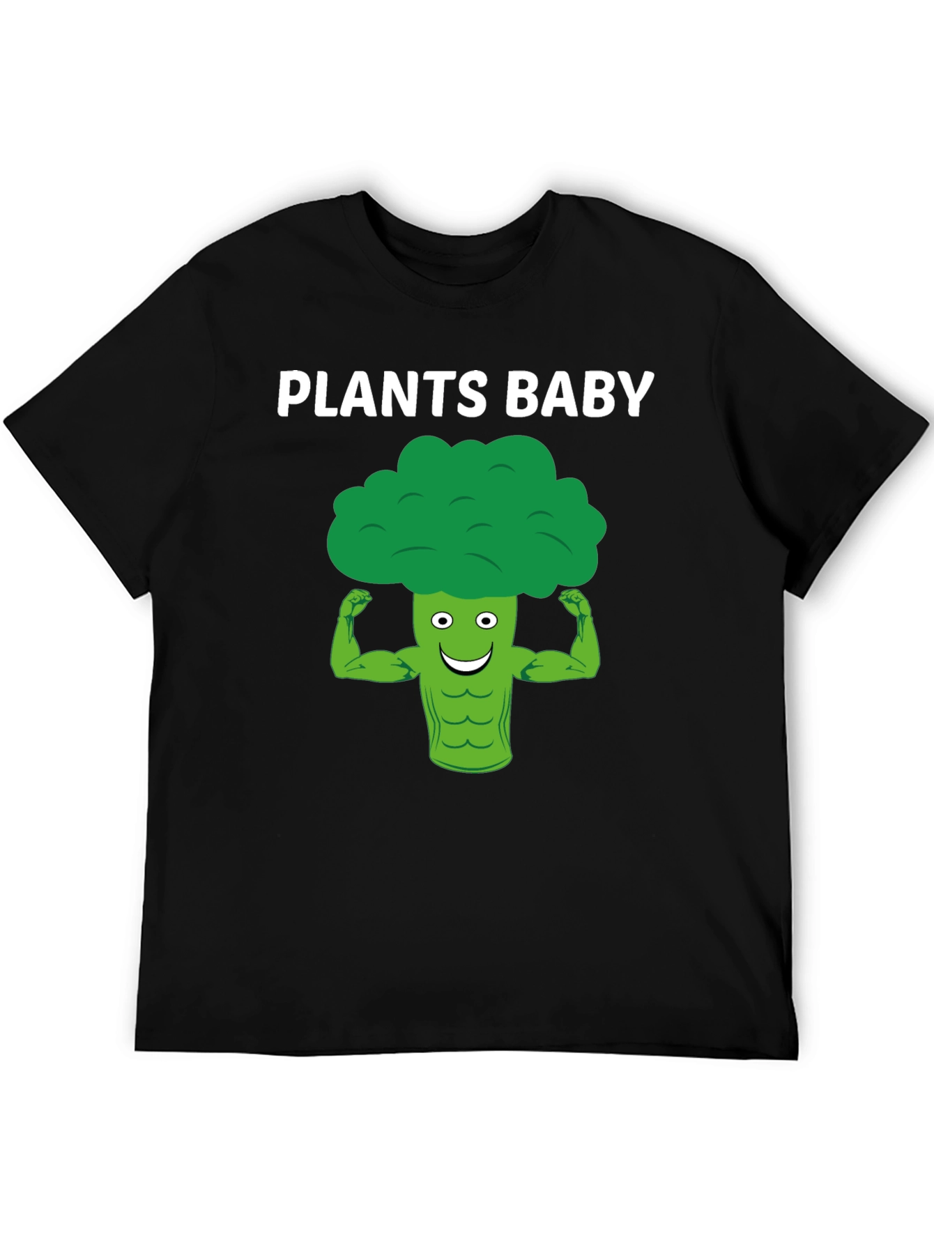 Plants Baby Graphic Tee - Vegan Broccoli Power!
