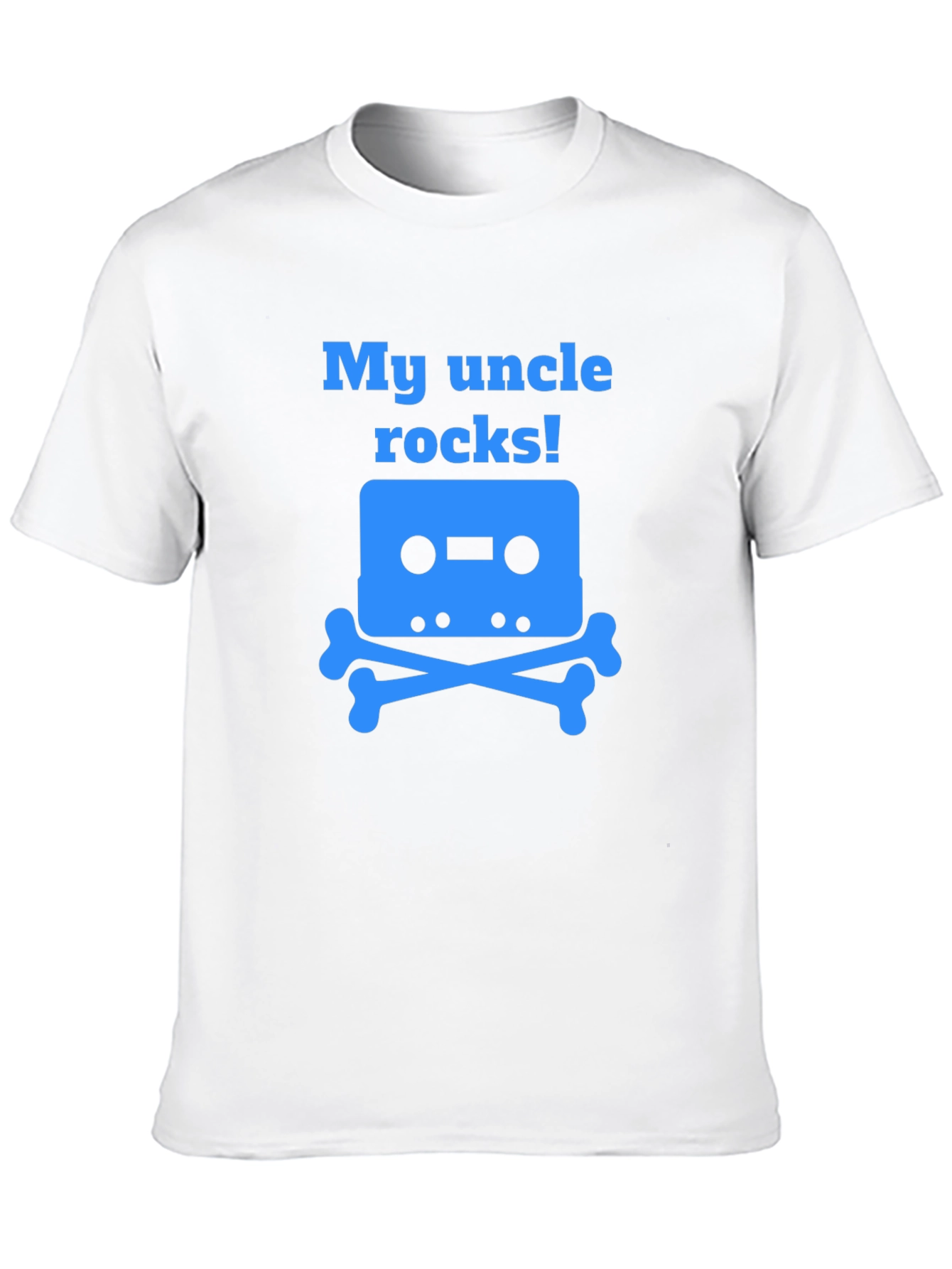 My Uncle Rocks Cassette Tape T-Shirt
