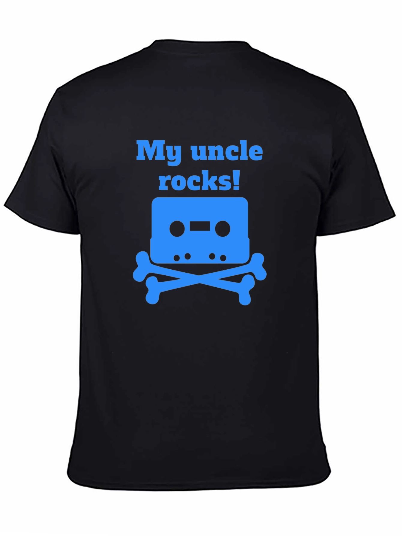 My Uncle Rocks Cassette Tape T-Shirt