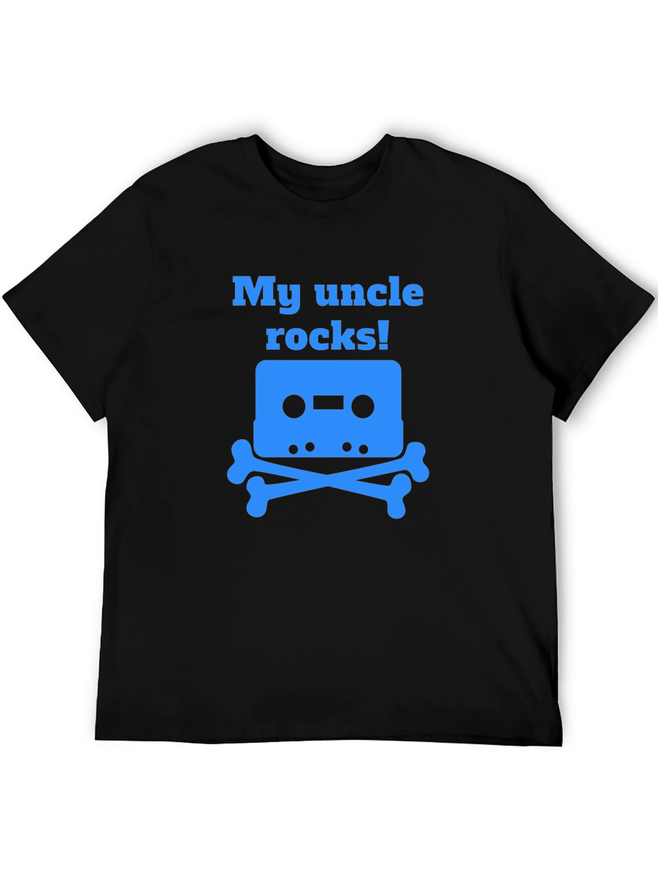 My Uncle Rocks Cassette Tape T-Shirt
