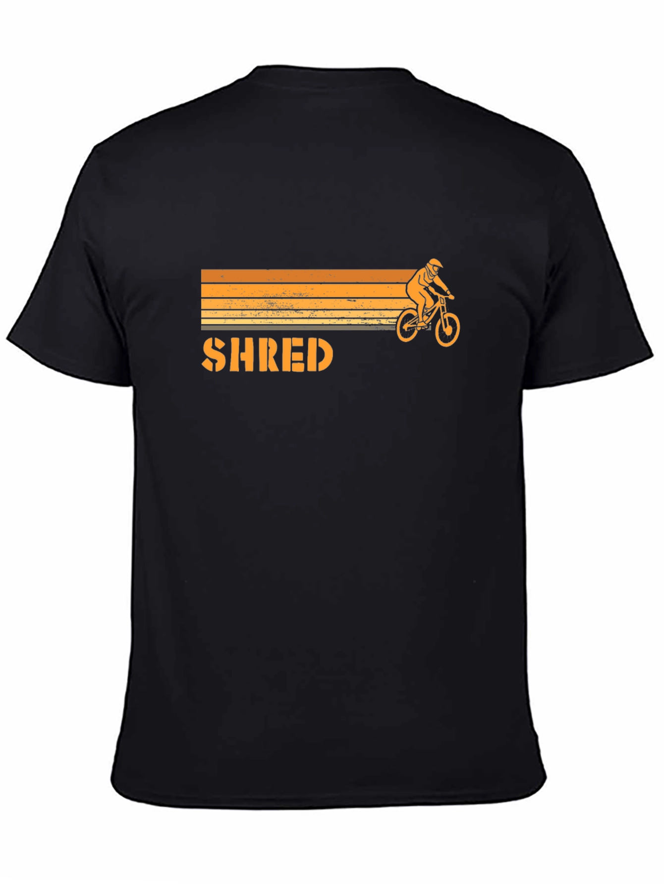 Shred Mountain Biker Graphic Tee - Ride in Style!