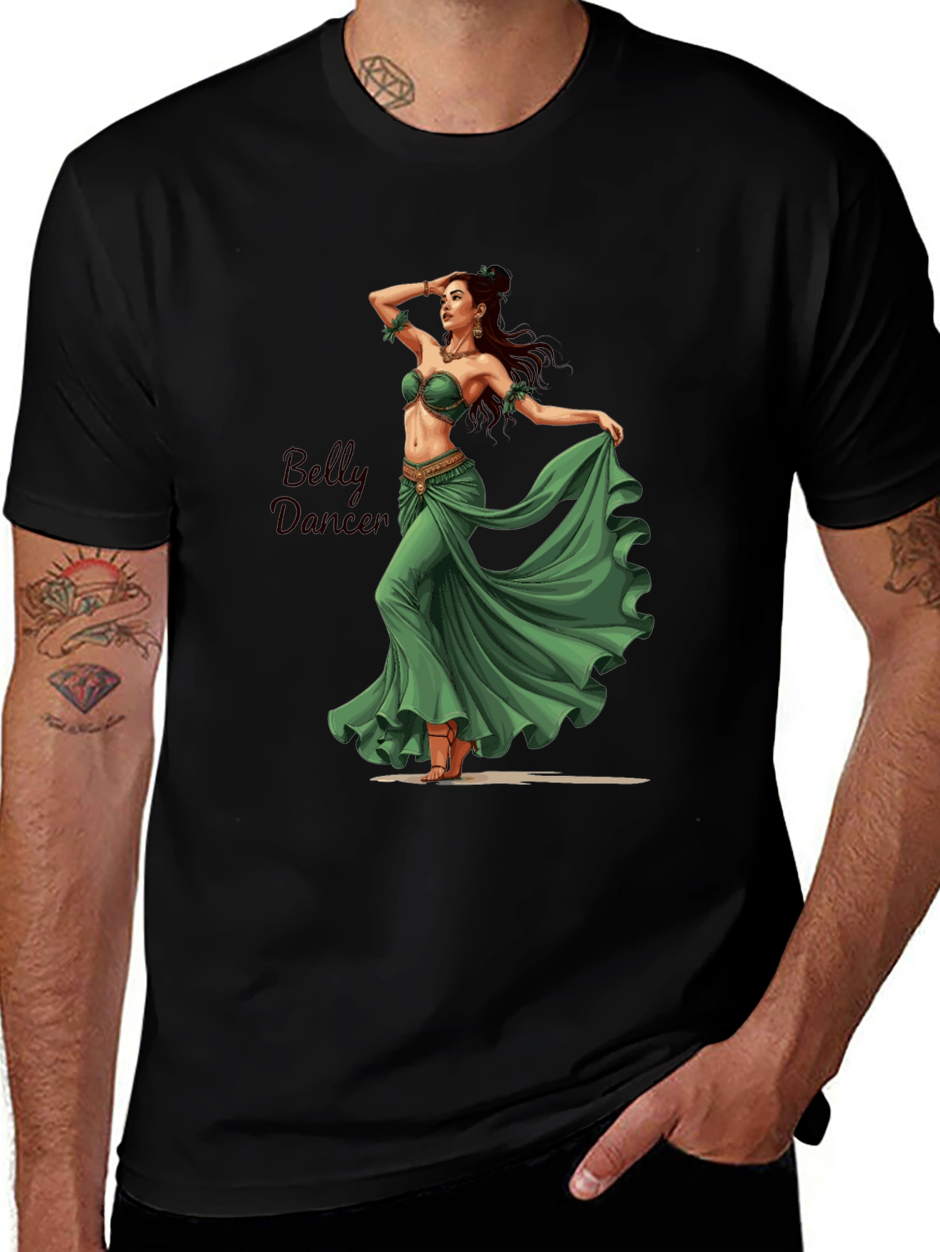 Belly Dancer Graphic Tee - Unisex