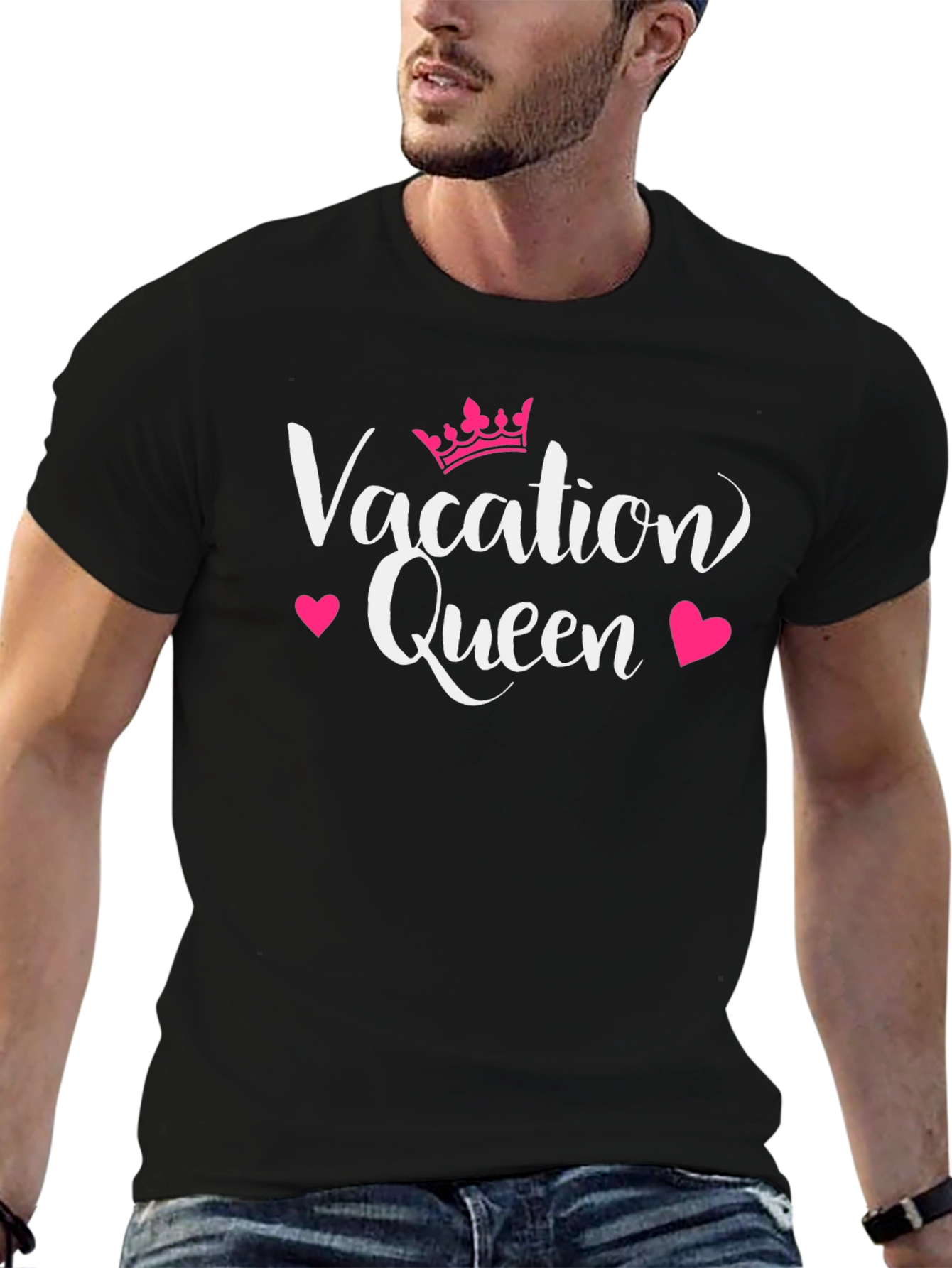 Vacation Queen T-Shirt - Fun Womens Holiday Tee