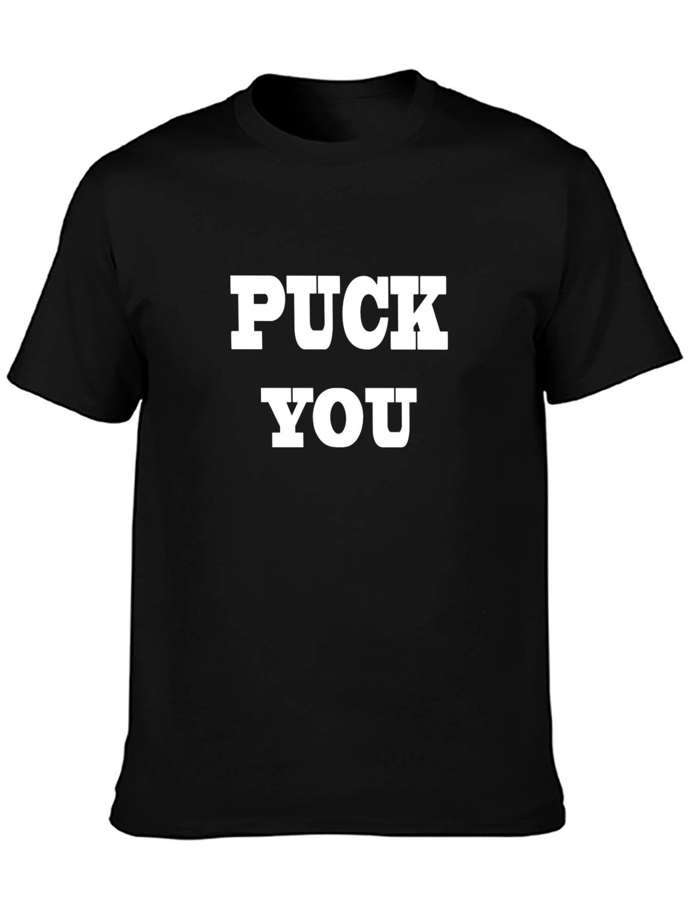 Puck You Graphic Tee - Bold Statement Shirt