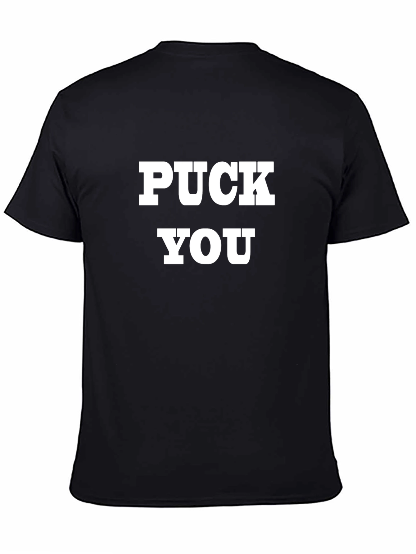 Puck You Graphic Tee - Bold Statement Shirt