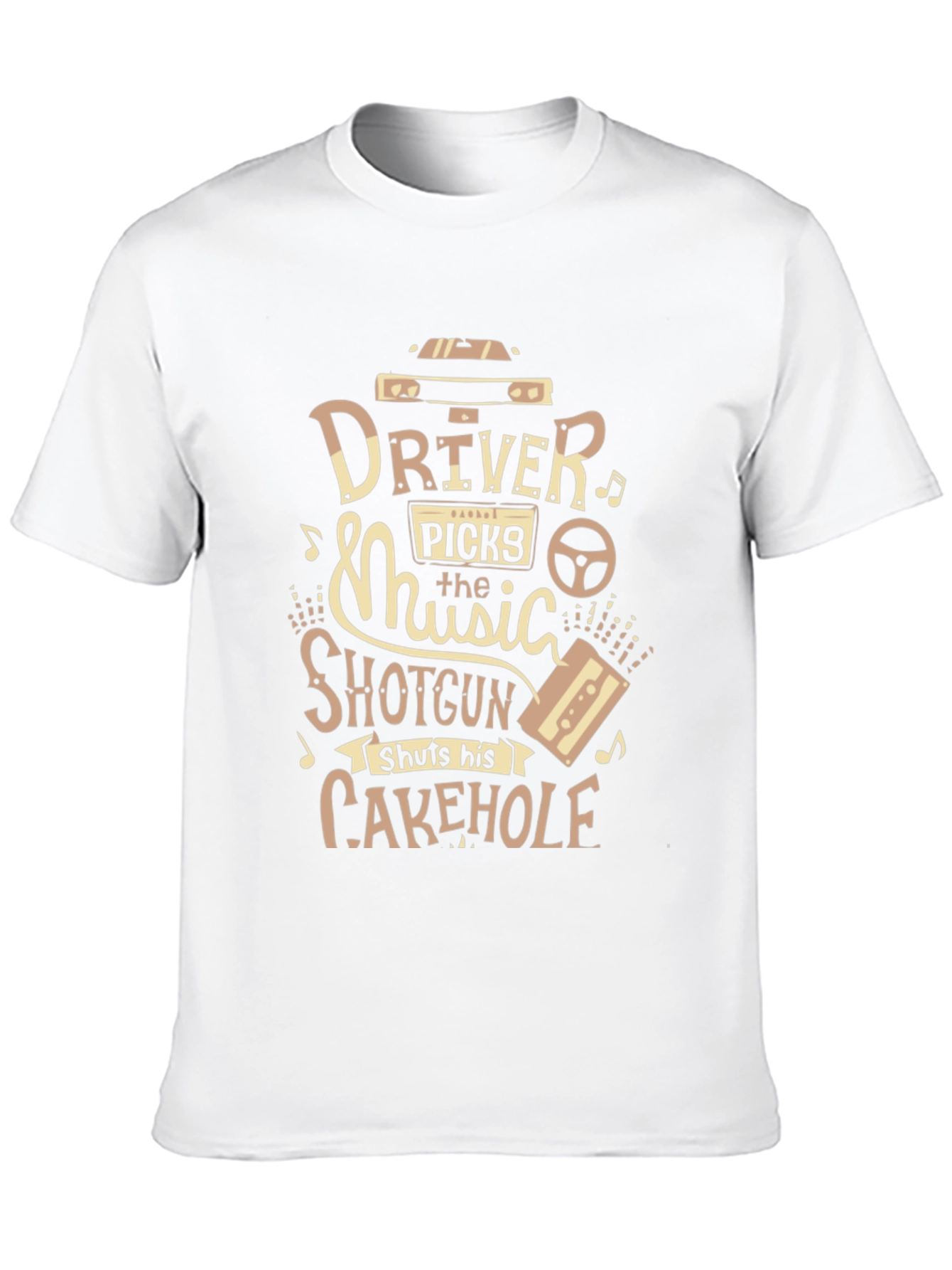 Driver Picks The Music Graphic T-Shirt