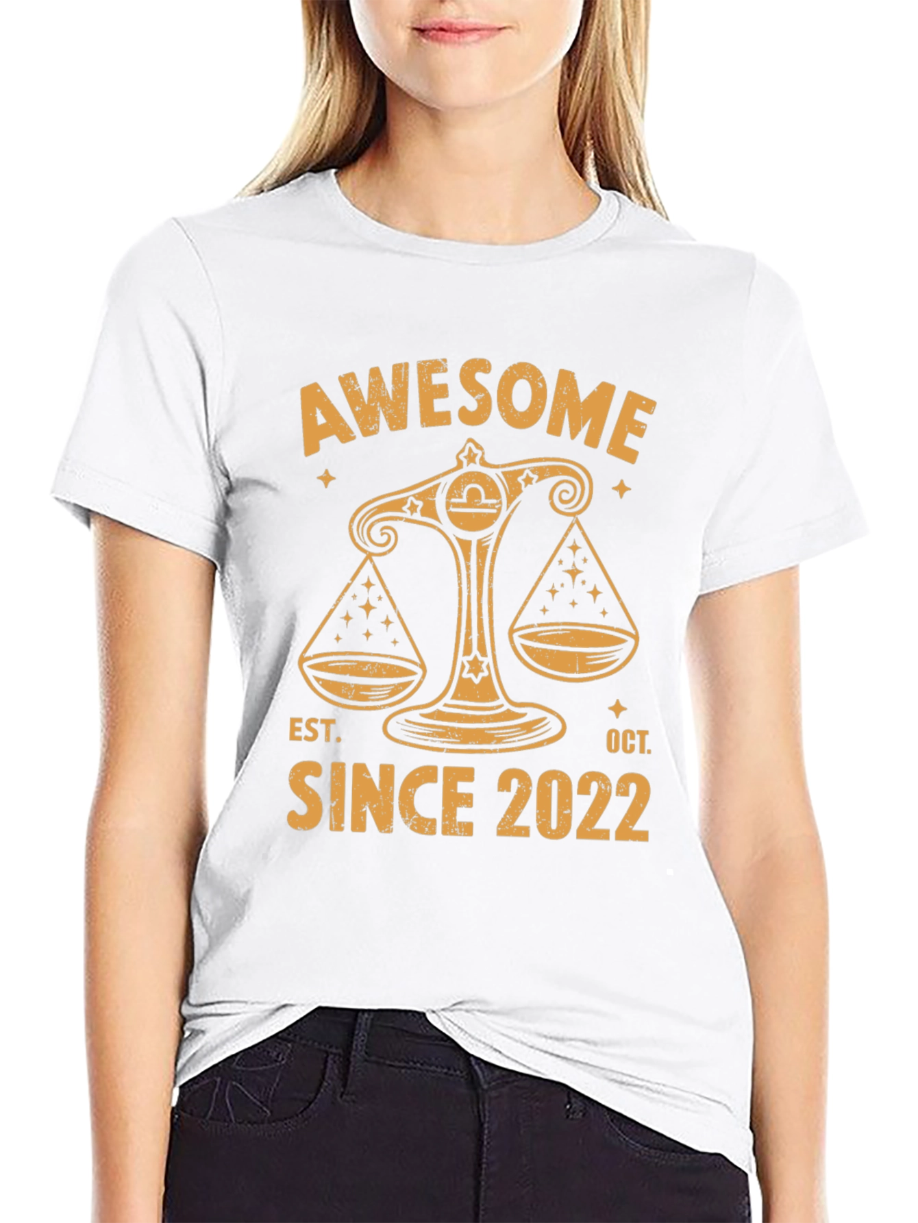 Awesome Libra Since 2022 T-Shirt