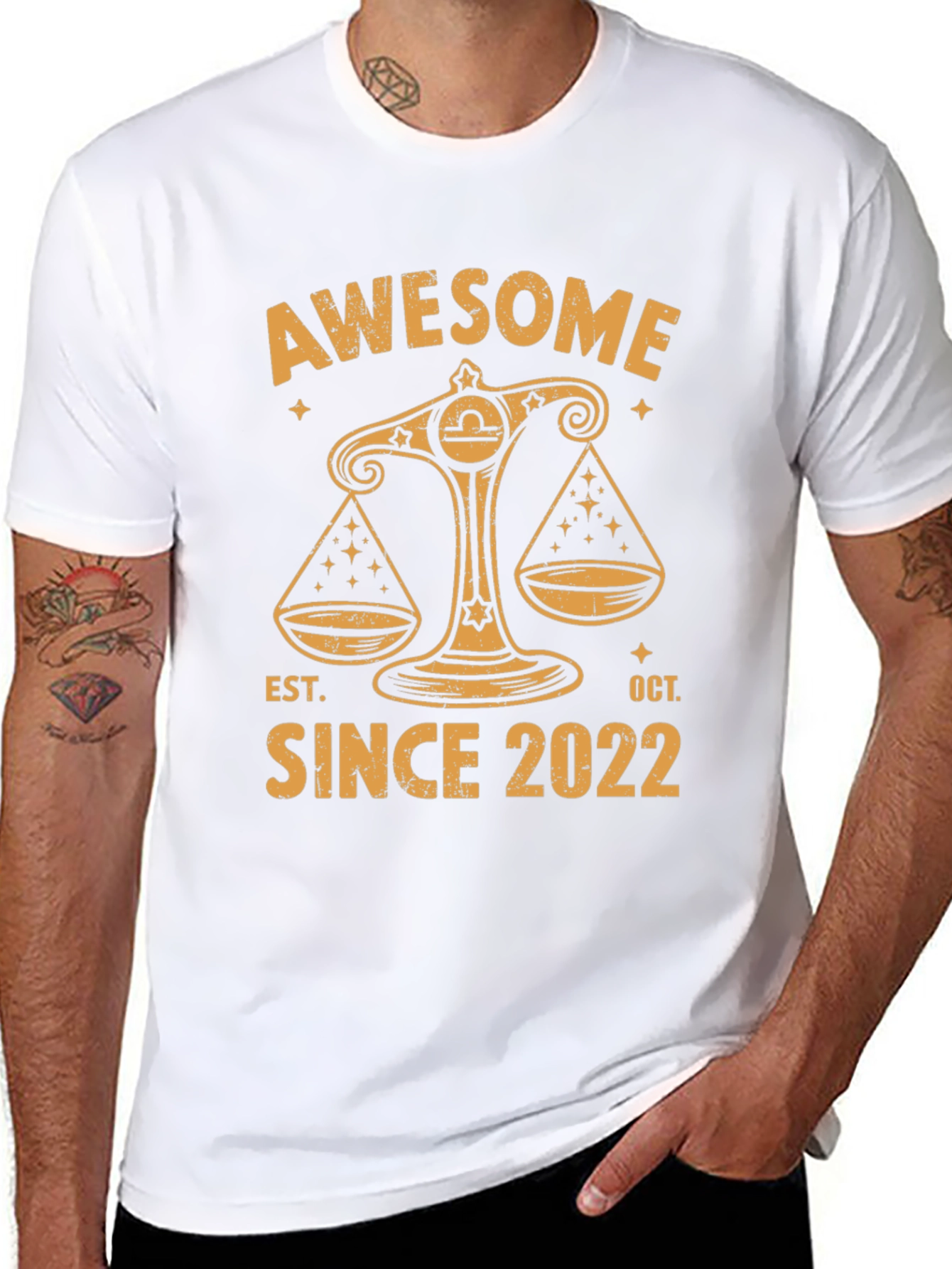Awesome Libra Since 2022 T-Shirt