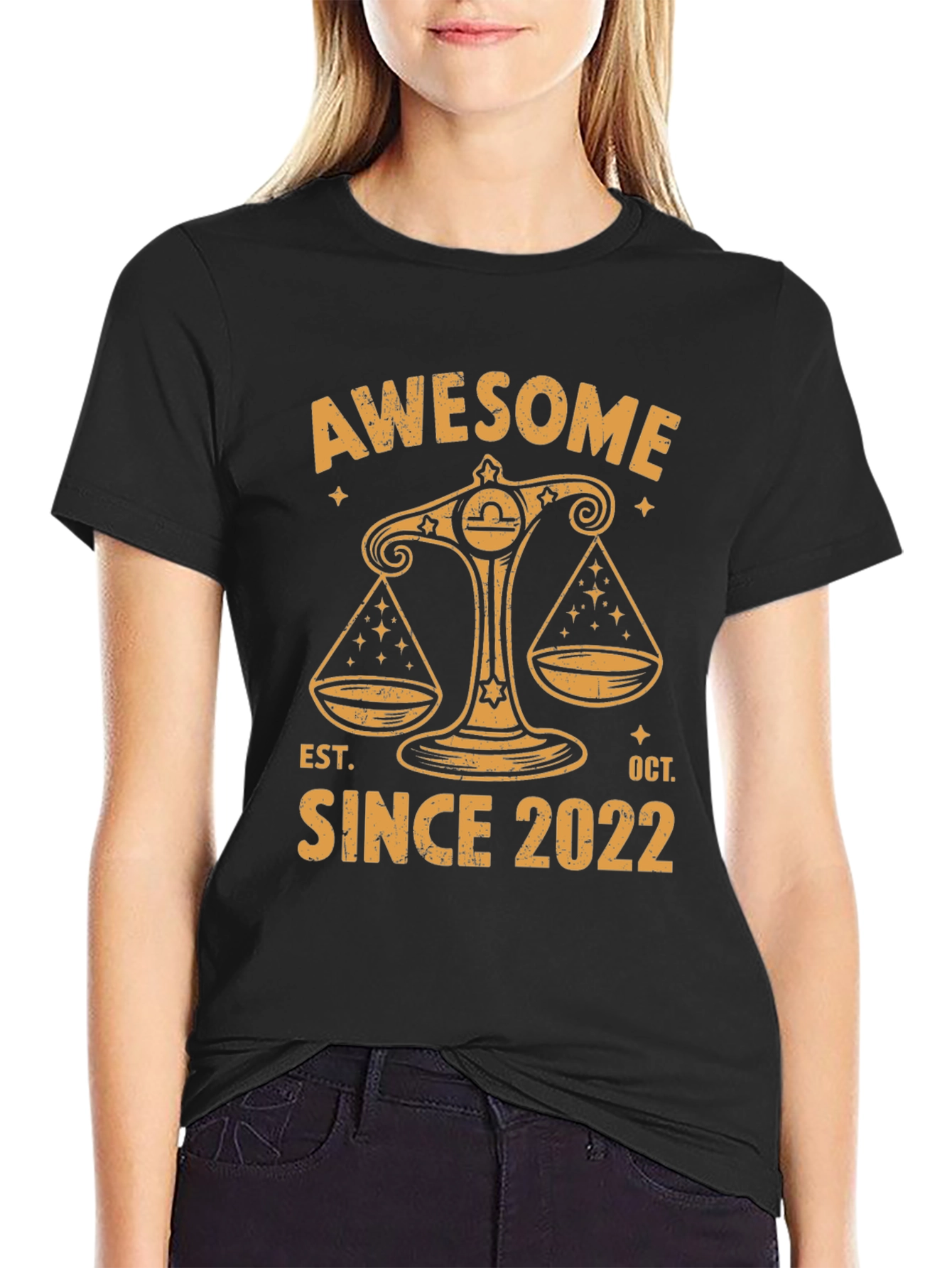 Awesome Libra Since 2022 T-Shirt
