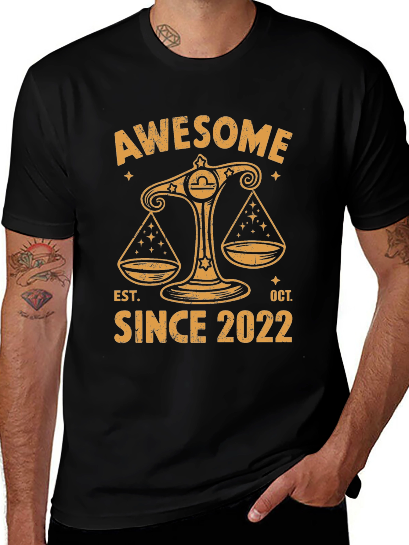 Awesome Libra Since 2022 T-Shirt