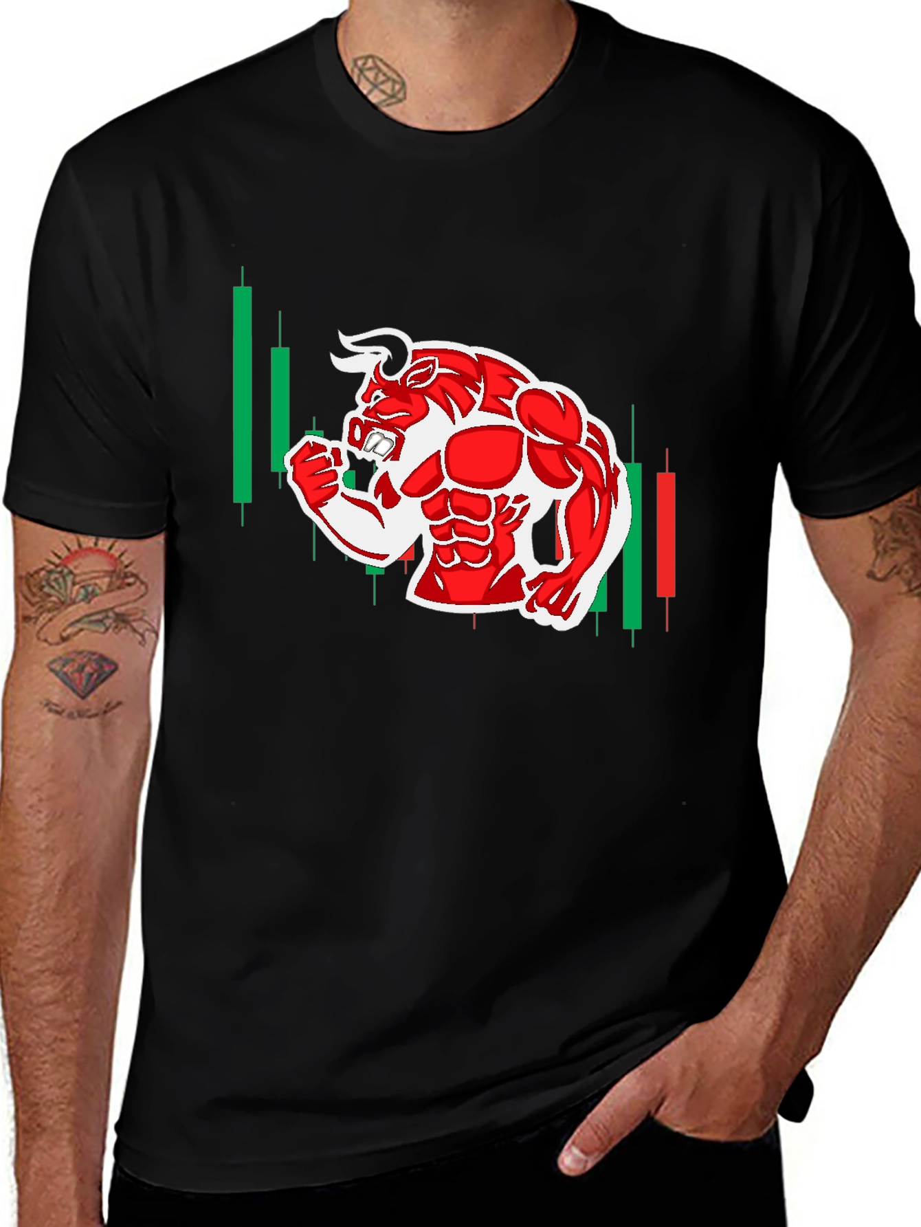 Bull Stock Trader T-Shirt