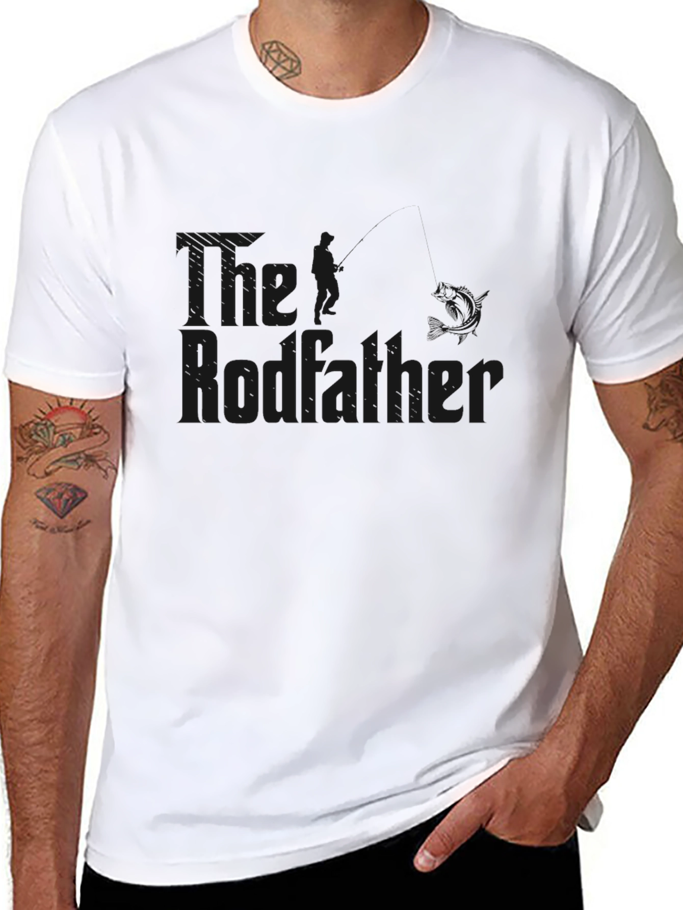 The Modfather Black T-Shirt - Cool Graphic Tee