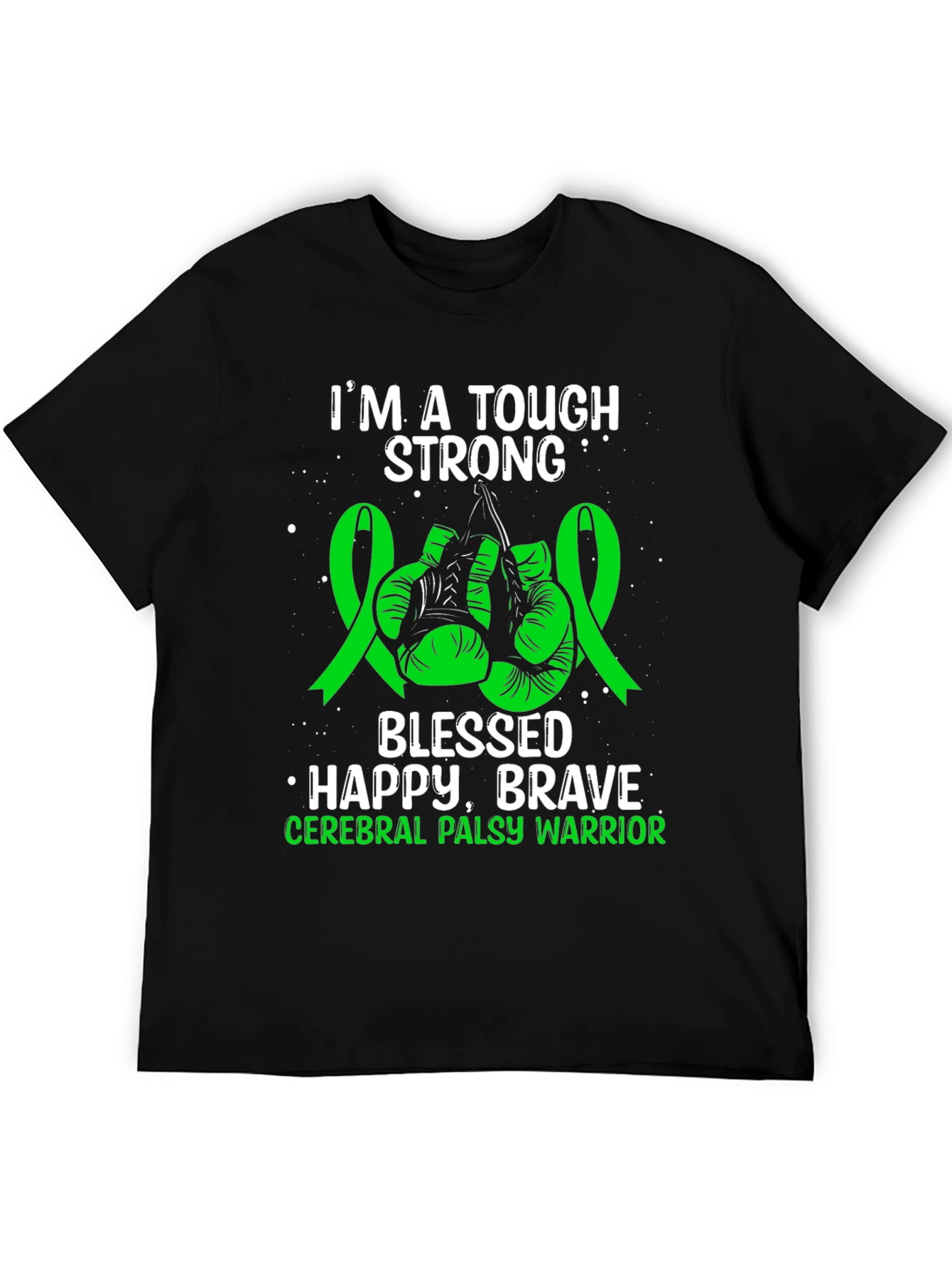 Cerebral Palsy Warrior T-Shirt: Tough & Strong