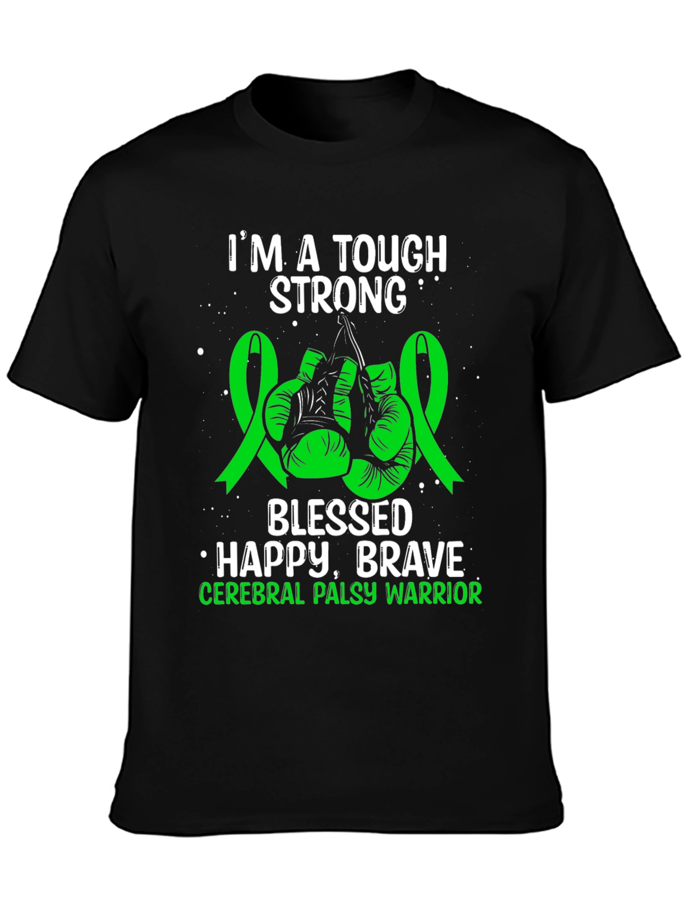 Cerebral Palsy Warrior T-Shirt: Tough & Strong