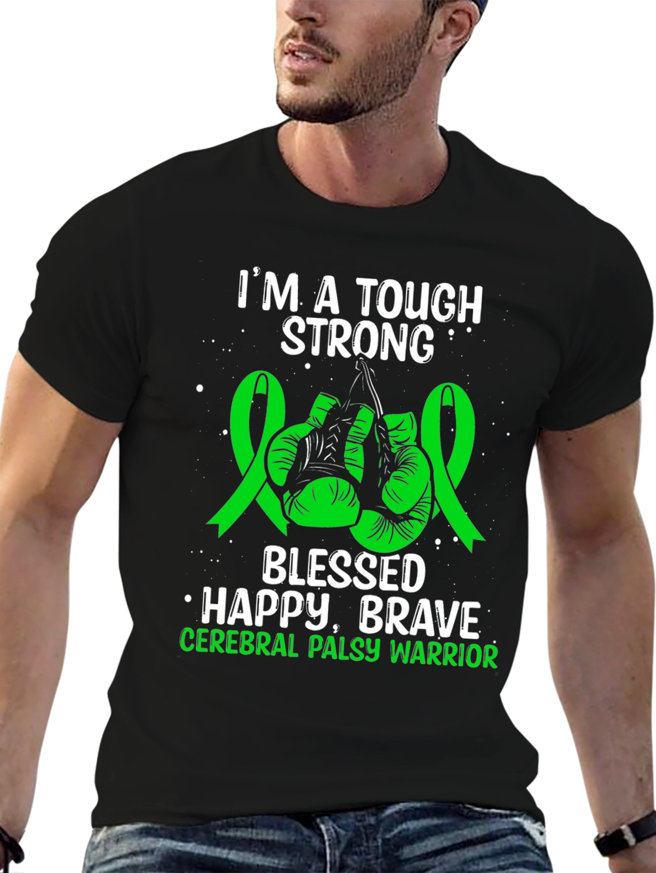 Cerebral Palsy Warrior T-Shirt: Tough & Strong
