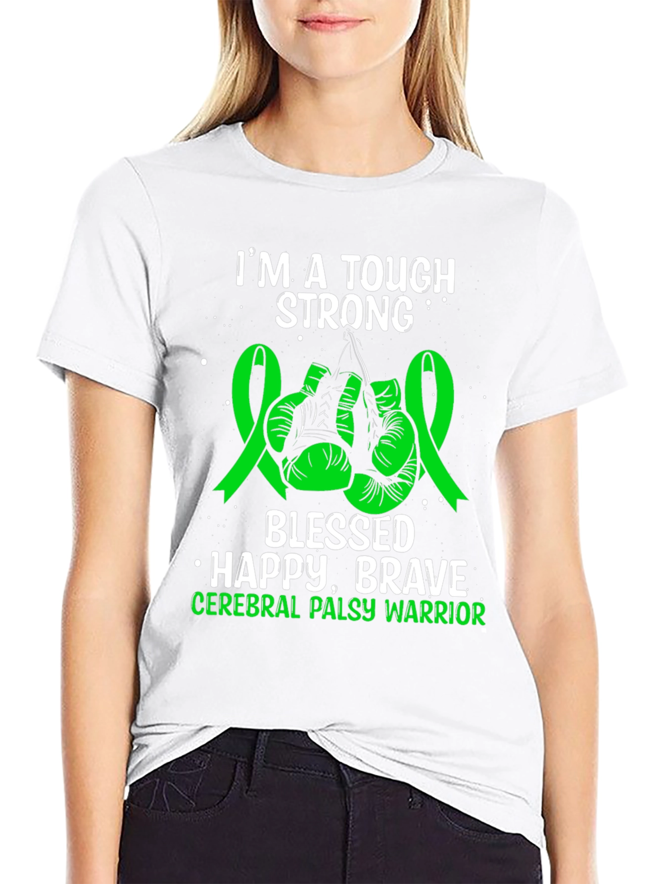 Cerebral Palsy Warrior T-Shirt: Tough & Strong