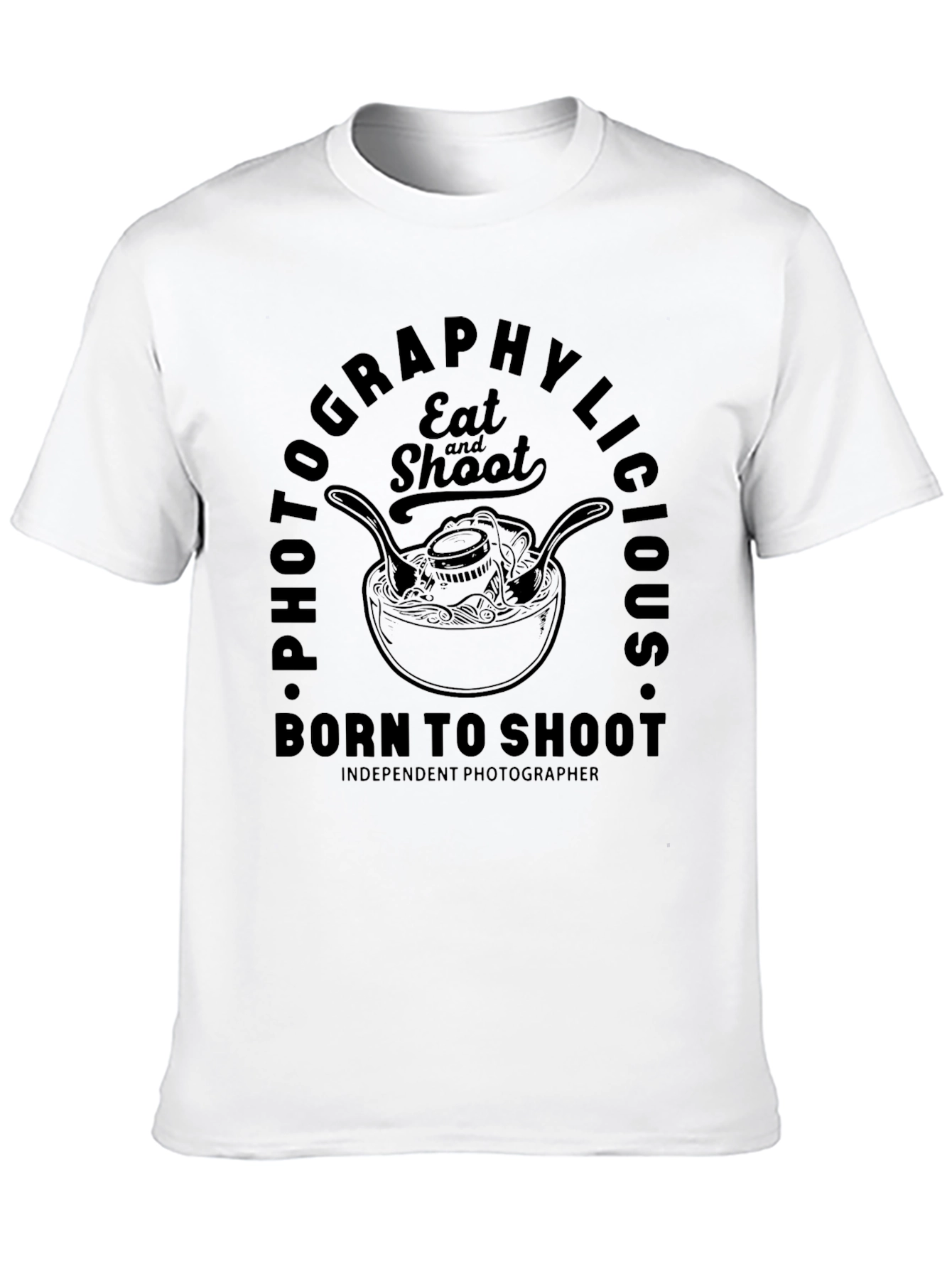 Photographylicious Eat and Shoot T-Shirt
