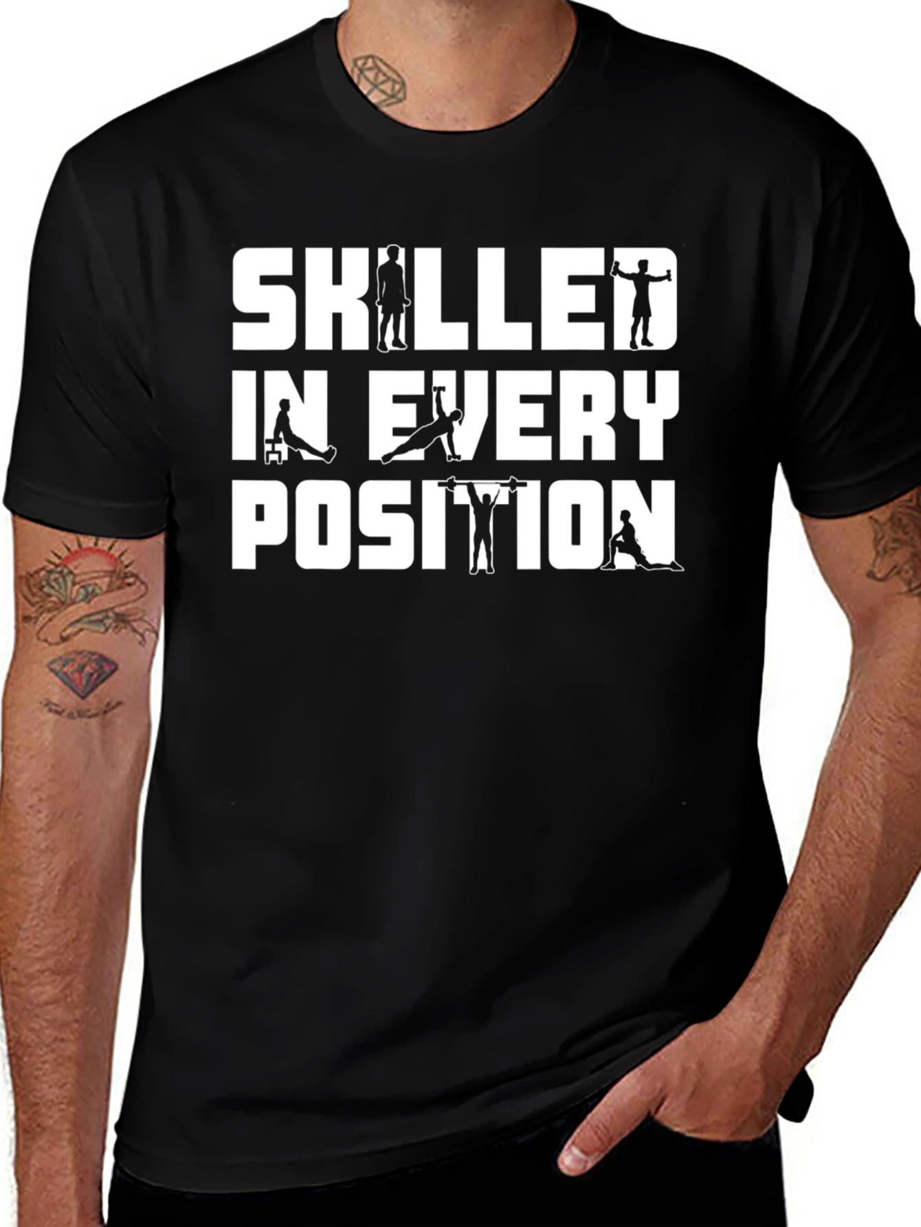 Skilled In Every Position Graphic T-Shirt