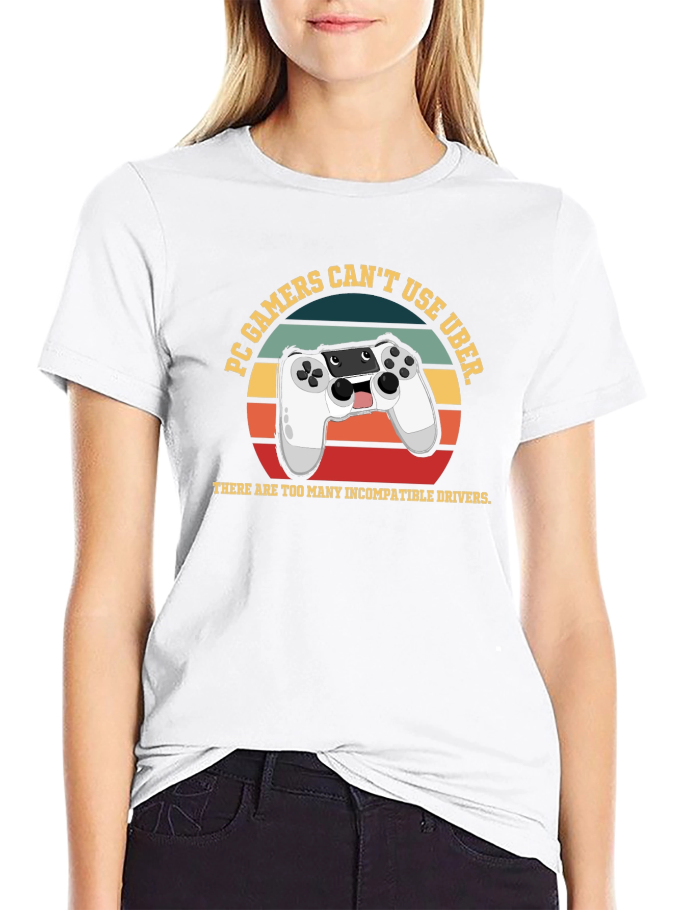 PC Gamers Cant Use Uber Funny T-Shirt