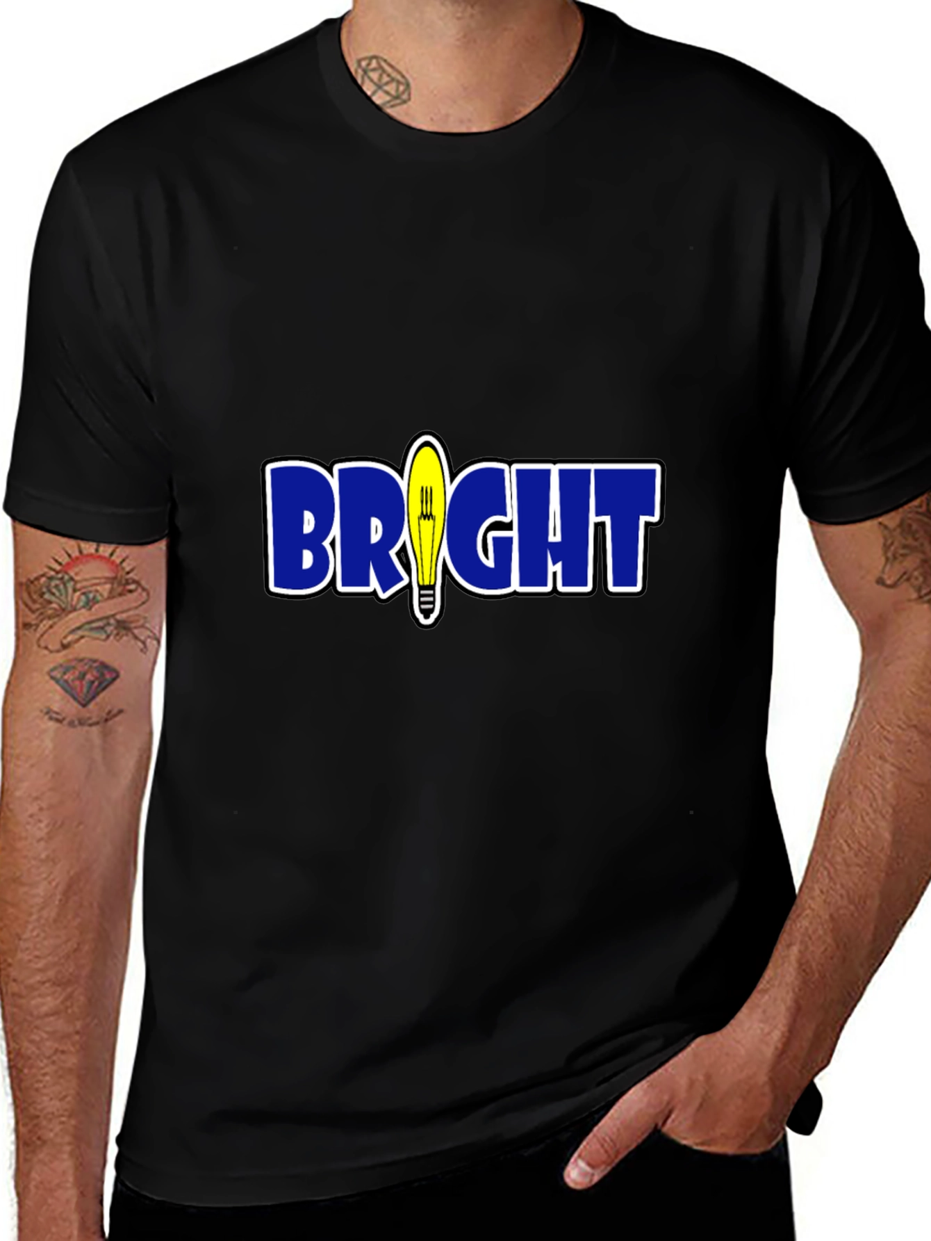 Bright Idea T-Shirt - Lightbulb Graphic Tee