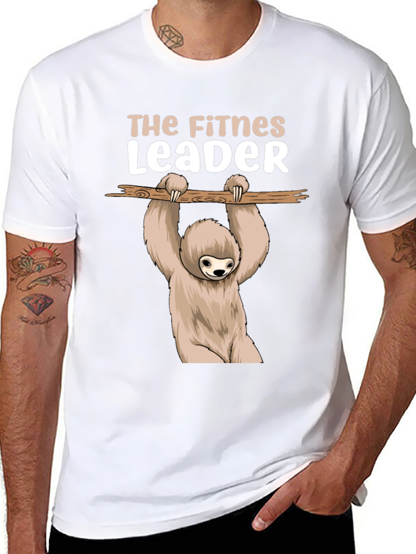 The Fitness Leader Sloth T-Shirt