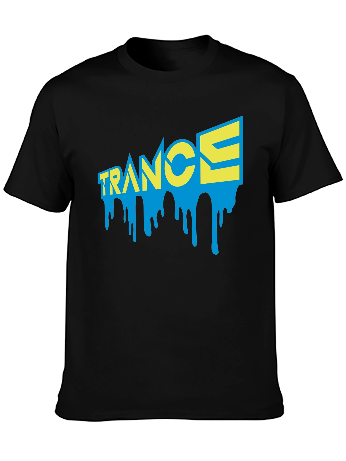Trance Music Dripping Graphic T-Shirt
