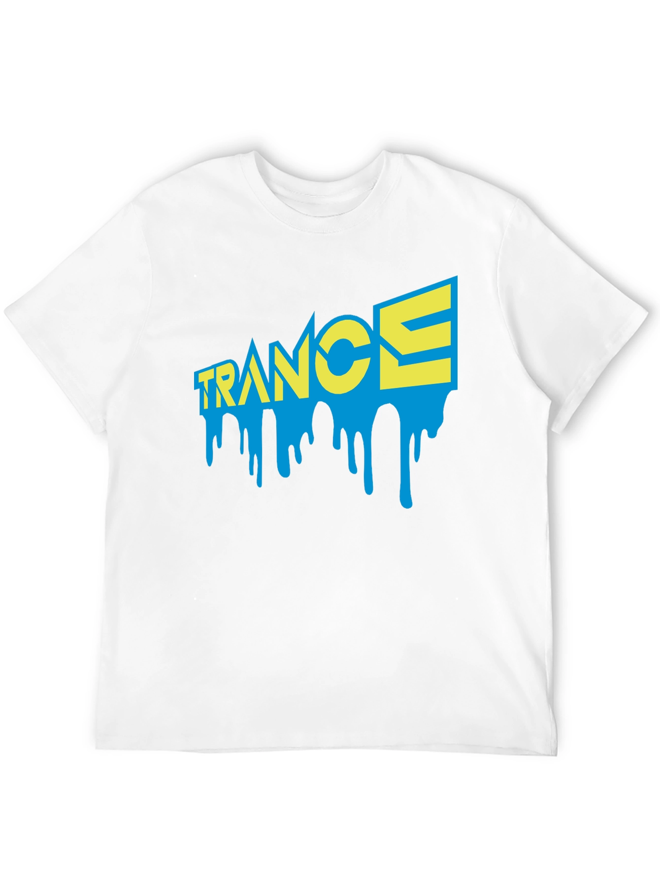 Trance Music Dripping Graphic T-Shirt