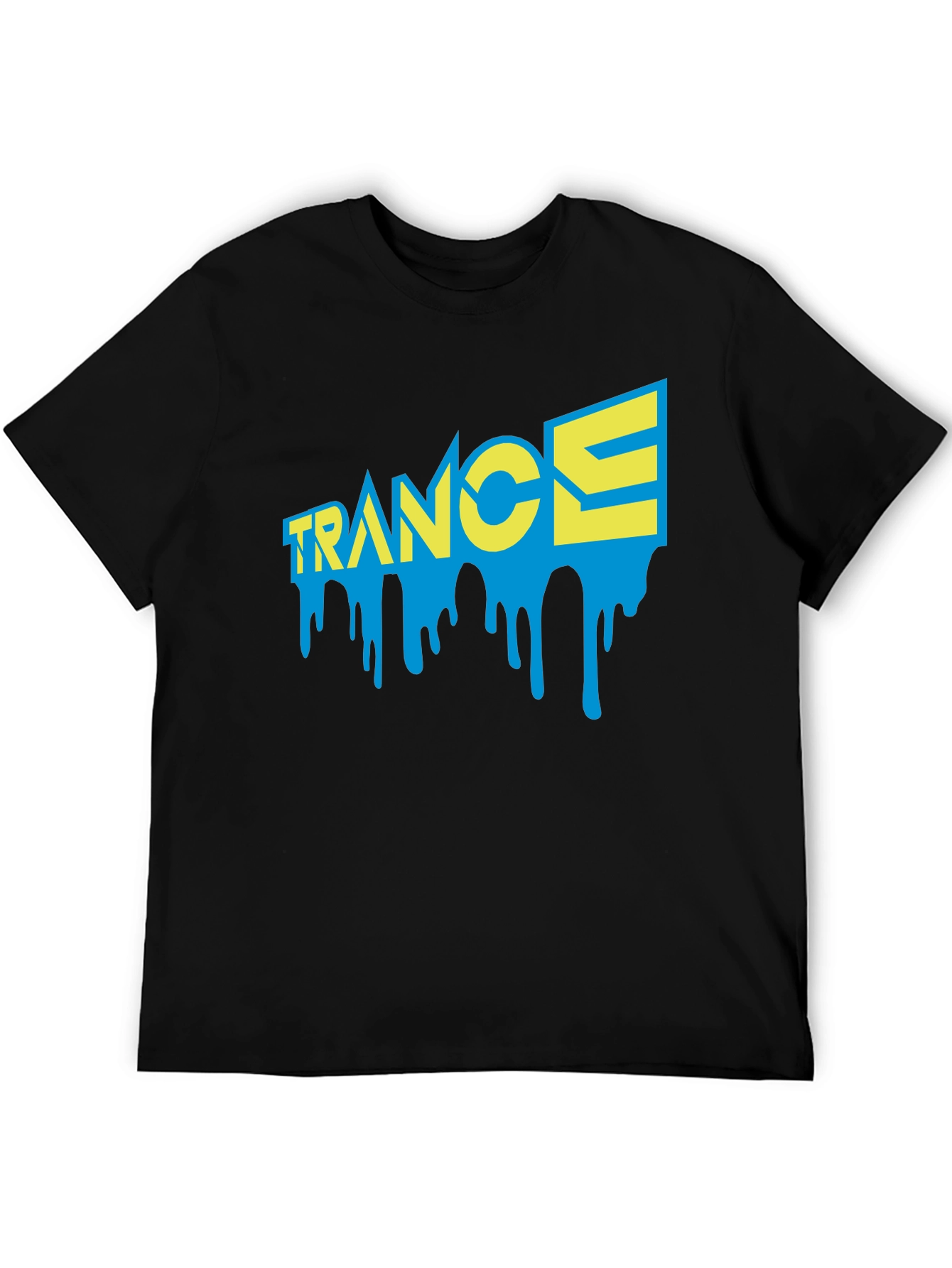 Trance Music Dripping Graphic T-Shirt